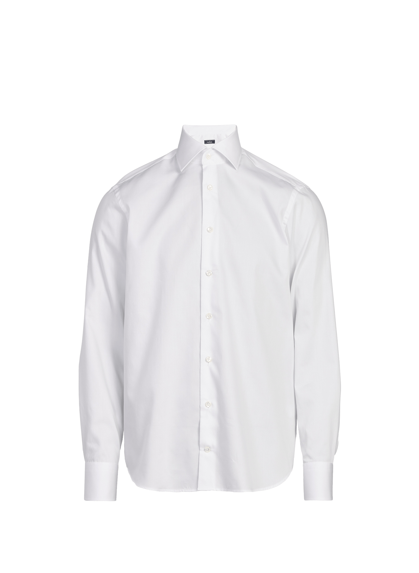 Slim-fit katoenen overhemd VAN LAACK Wit