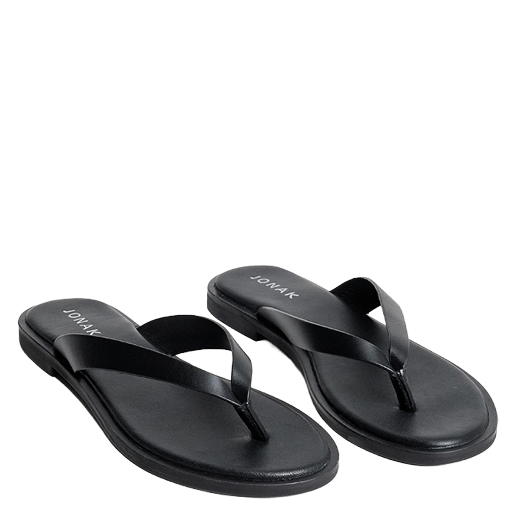 Plagette en cuir witty JONAK Noir