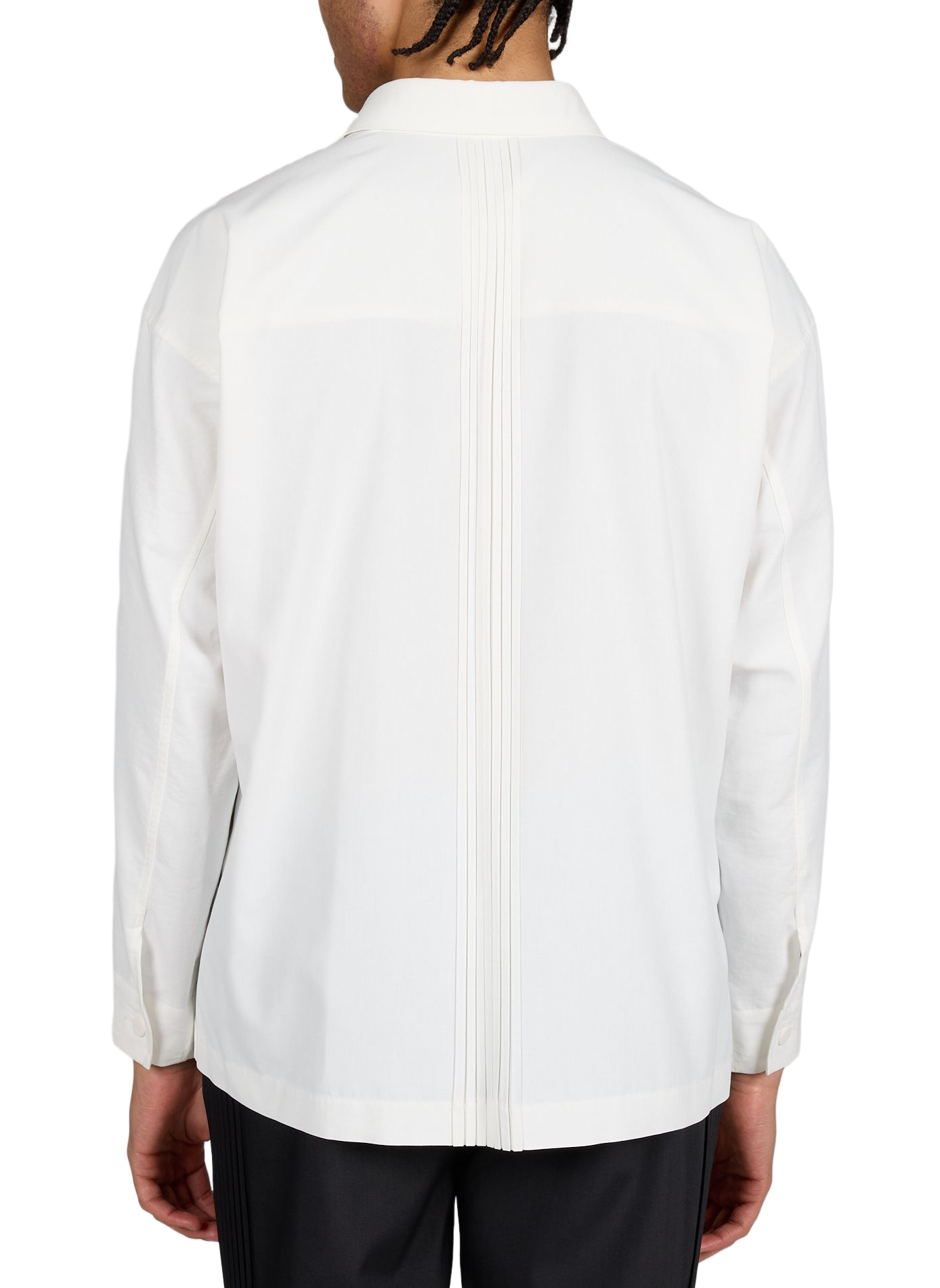 Oversized shirt with classic collar ISSEY MIYAKE Beige