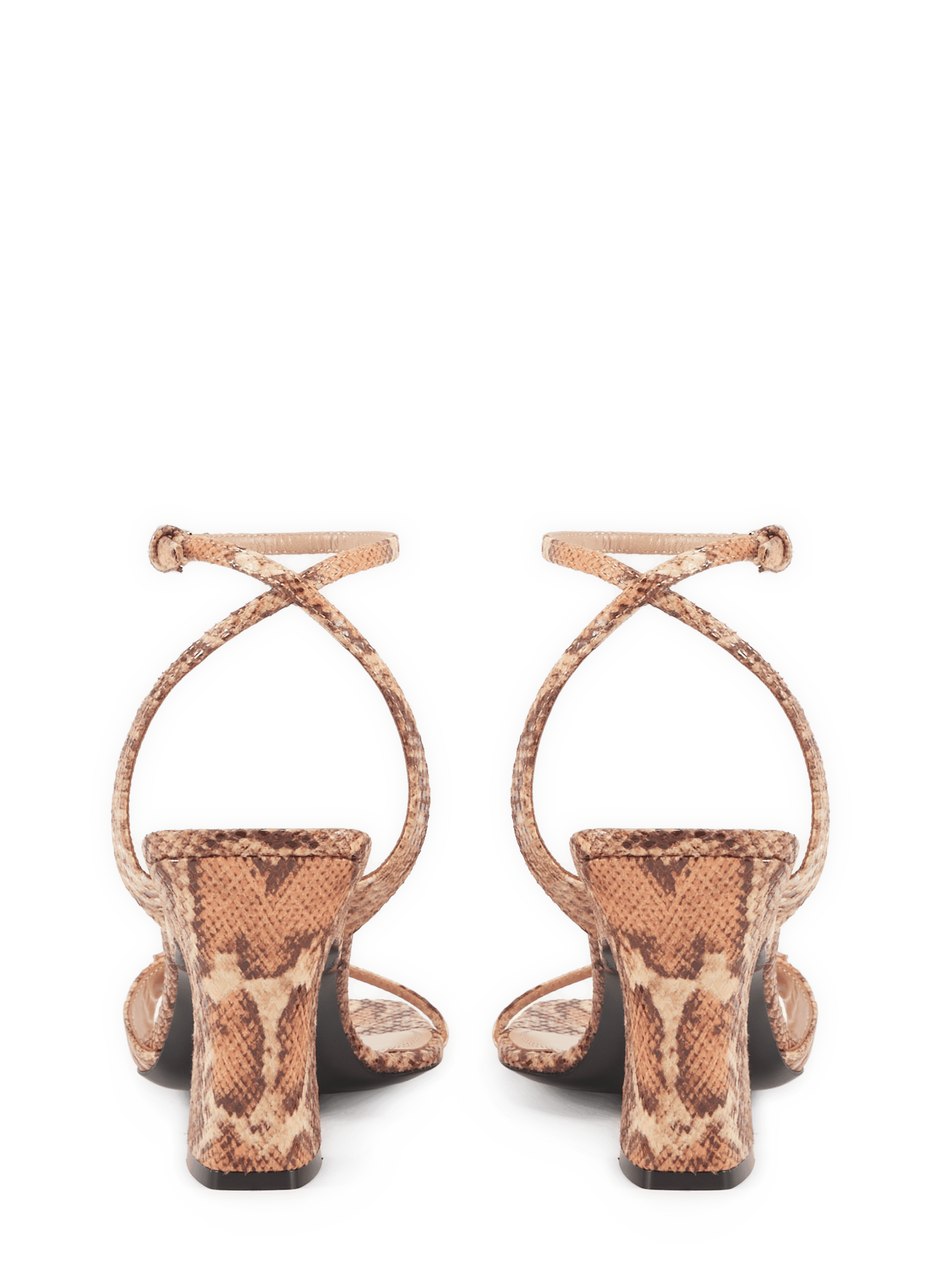 Sandales à talon Nodstalgia imprimé léopard NODALETO Multicolore