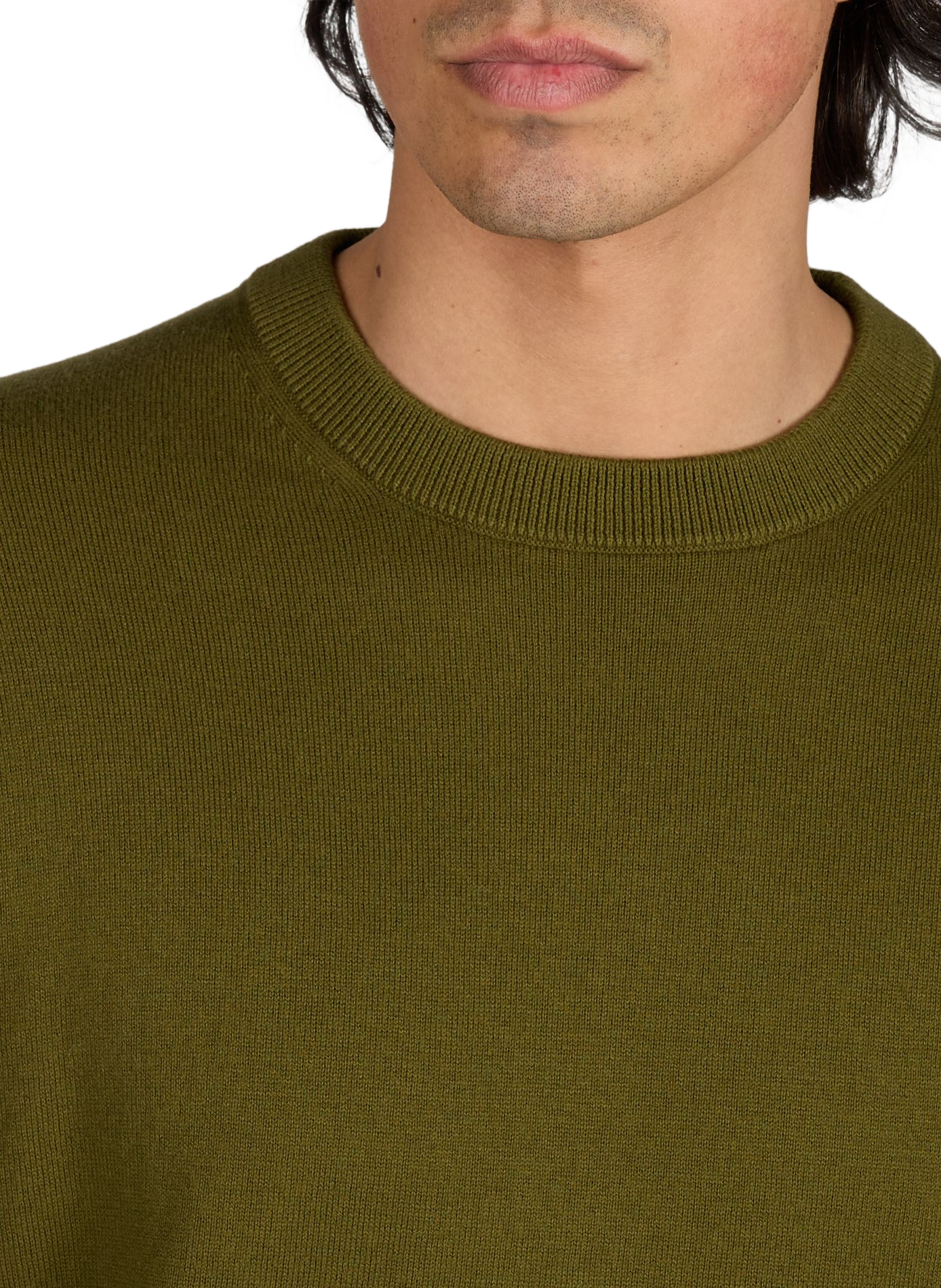 Pull en coton mélangé CLOSED Vert