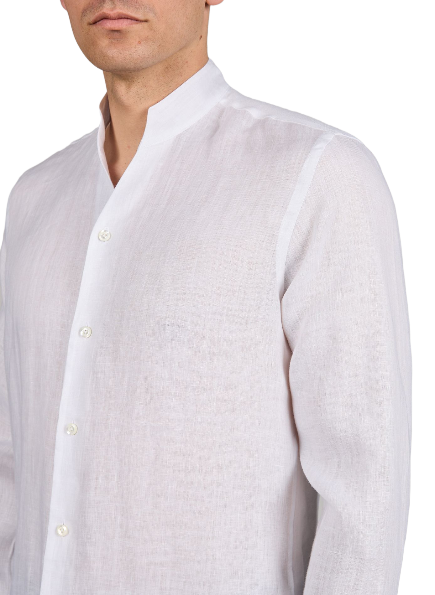 Straight linen shirt VAN LAACK White
