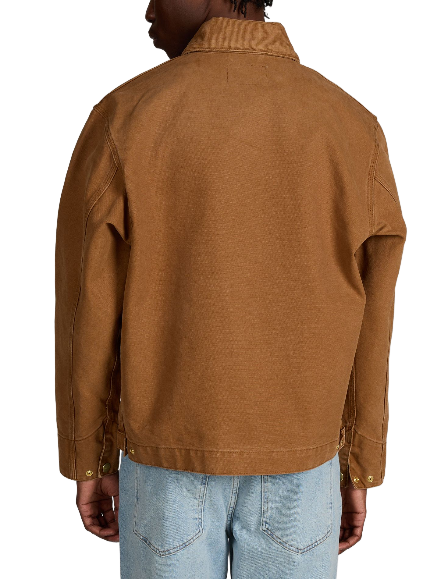 Veste Detroit à col classique en coton CARHARTT WIP Marron