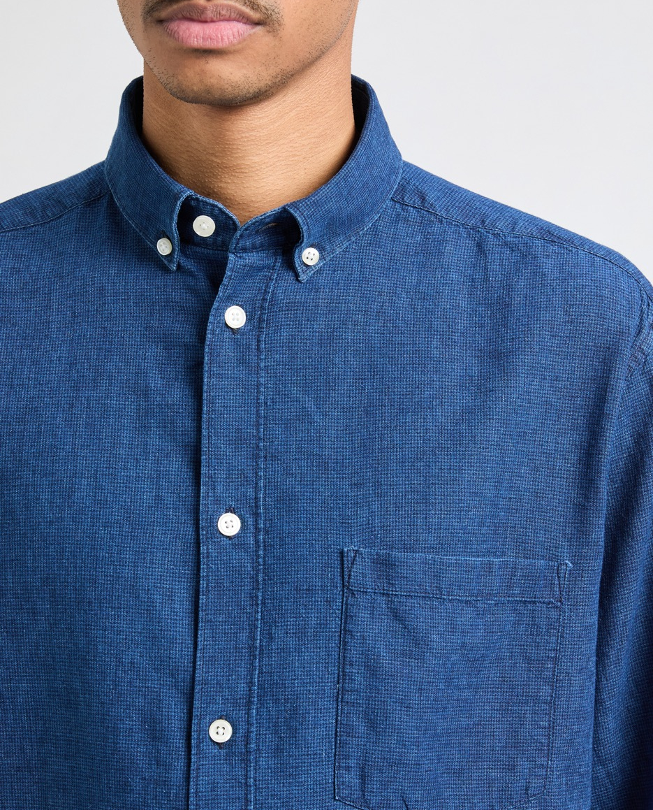 Chemise aspect jean Fambray AU PRINTEMPS PARIS Bleu