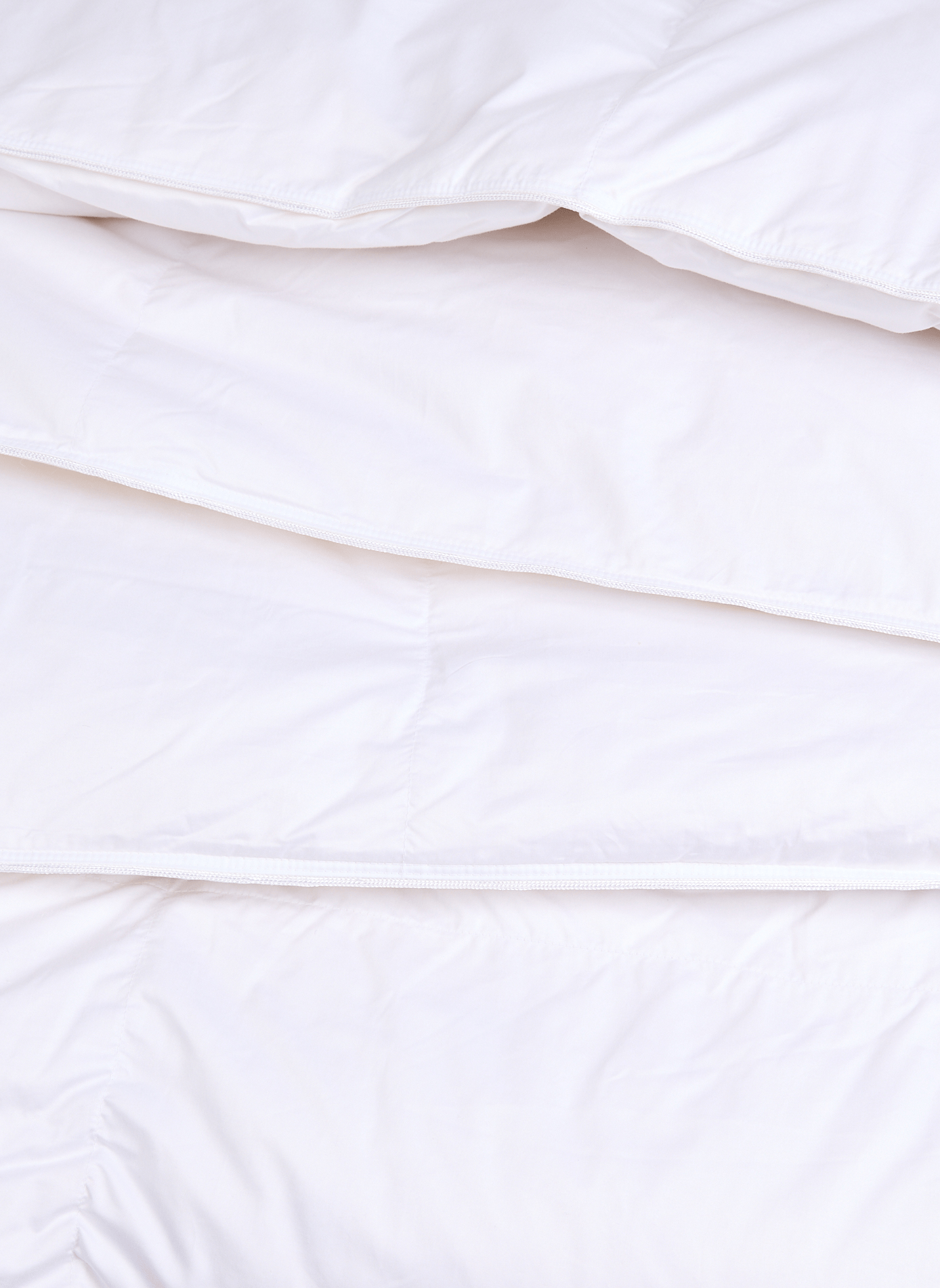 Couette naturelle chaude en satin de coton AU PRINTEMPS PARIS Blanc