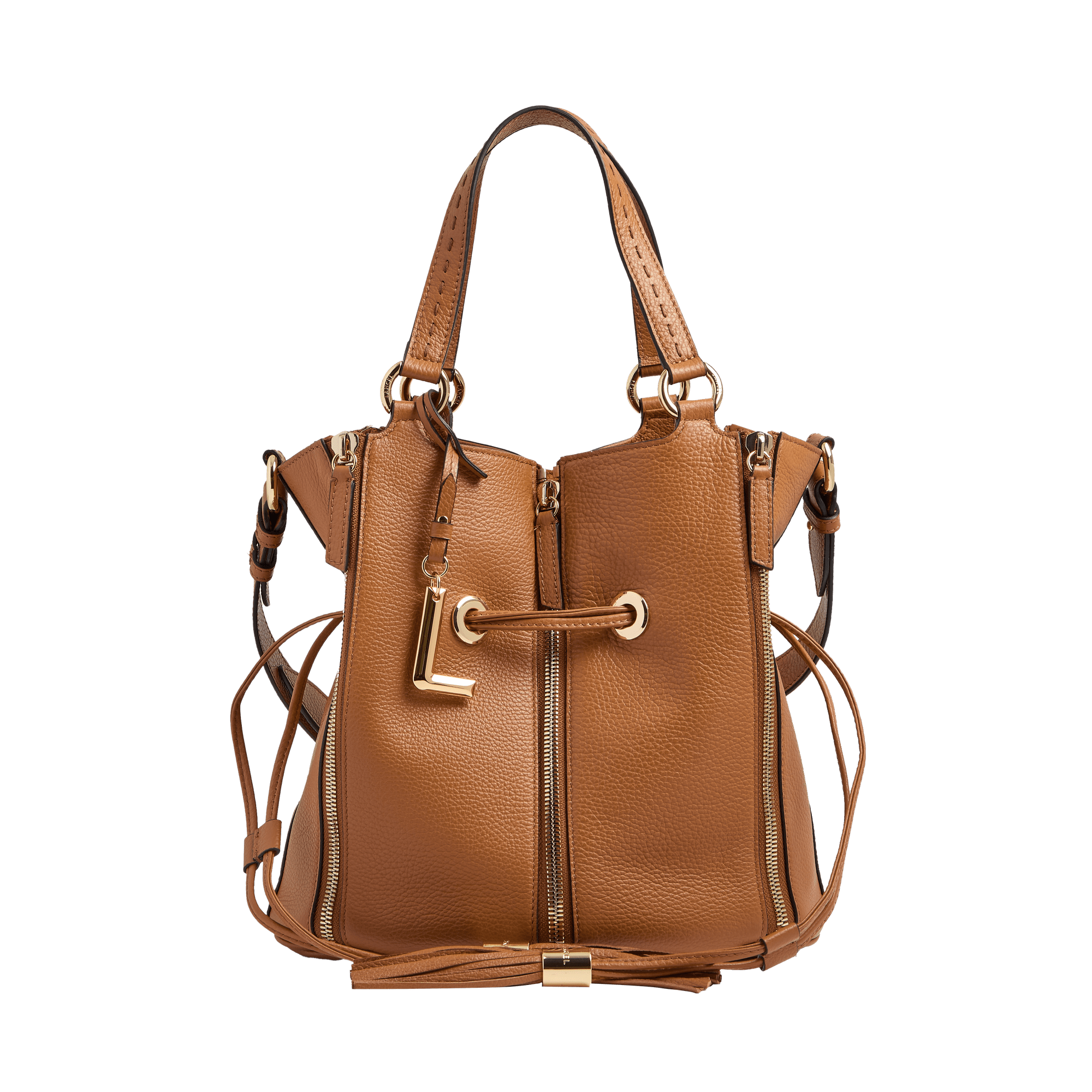 Handtas eerste flirt capsule 150 jaar in kalfsleer LANCEL Bruin