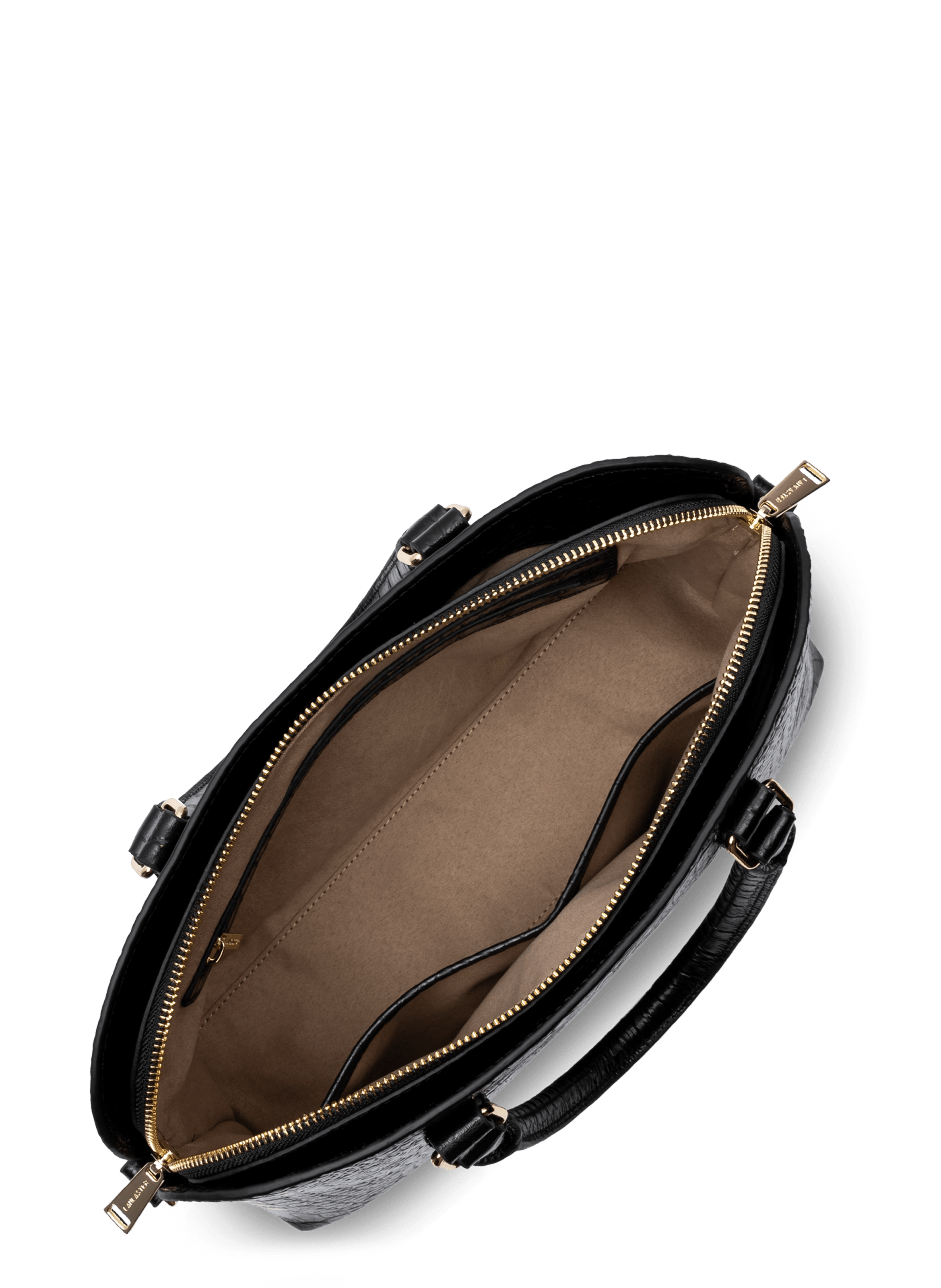 Grand sac demi lune - exo LANCASTER Noir