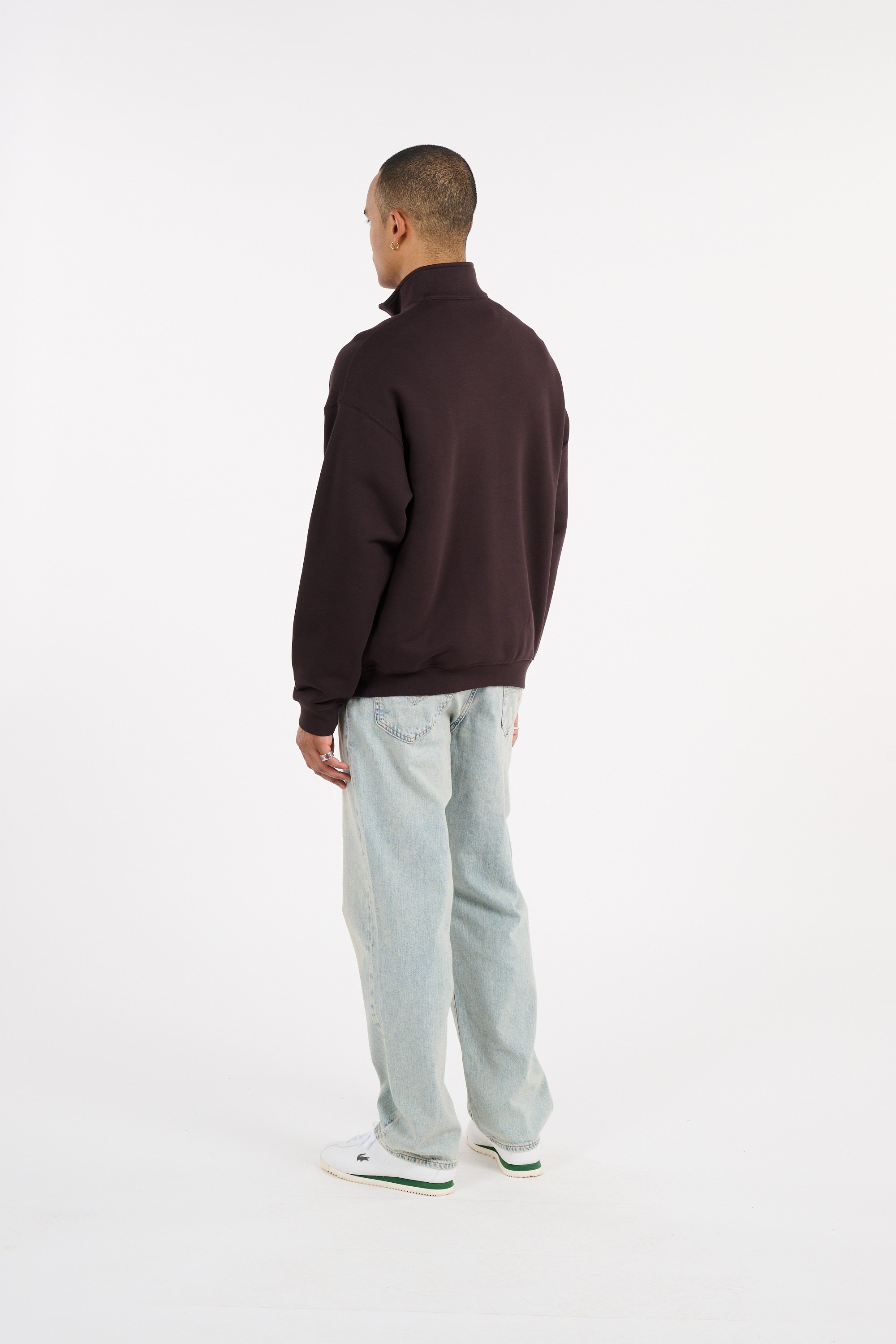 Sweatshirt LACOSTE Marron