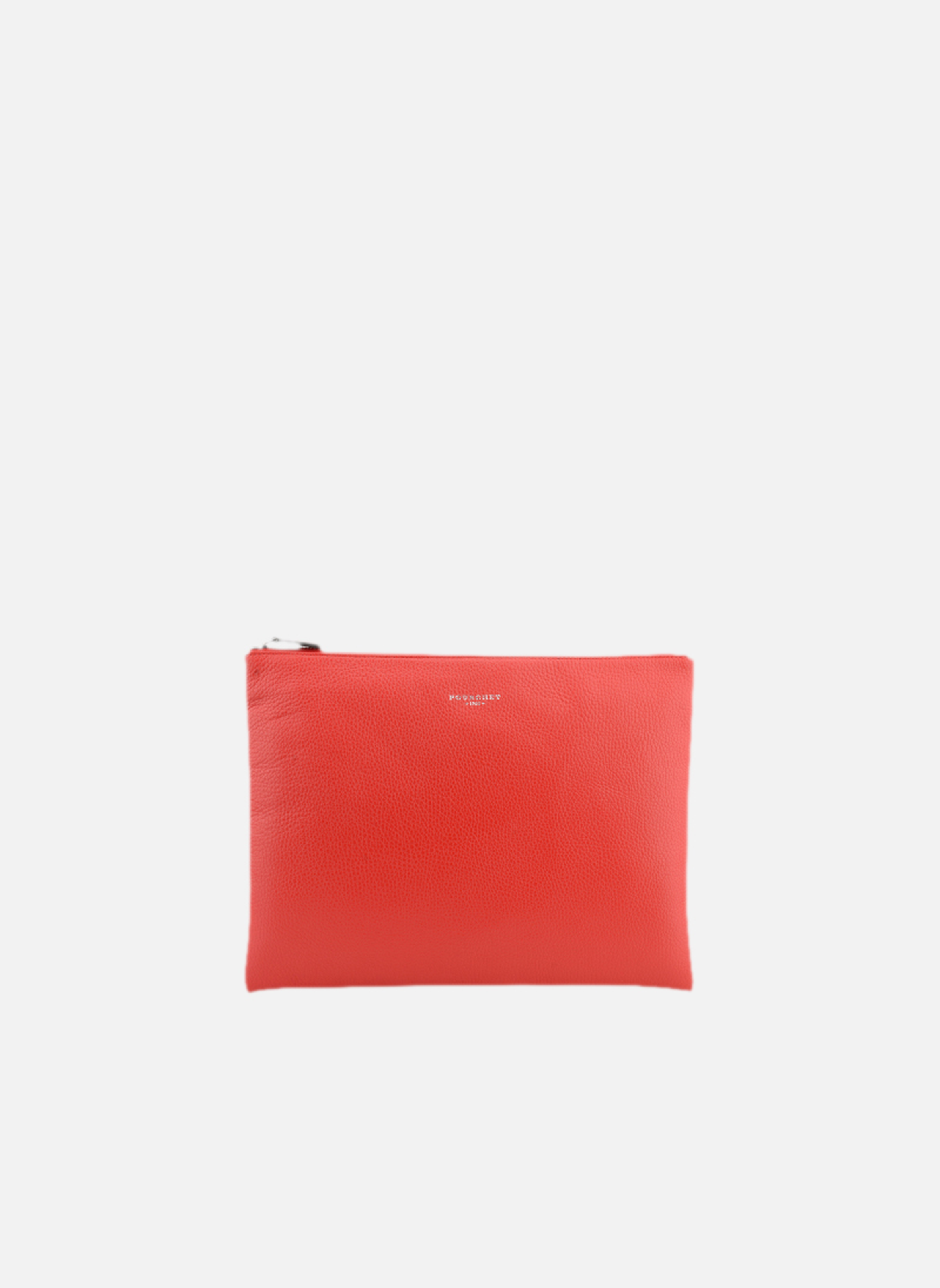 Corso | pochette gm en cuir de vachette POURCHET Rouge