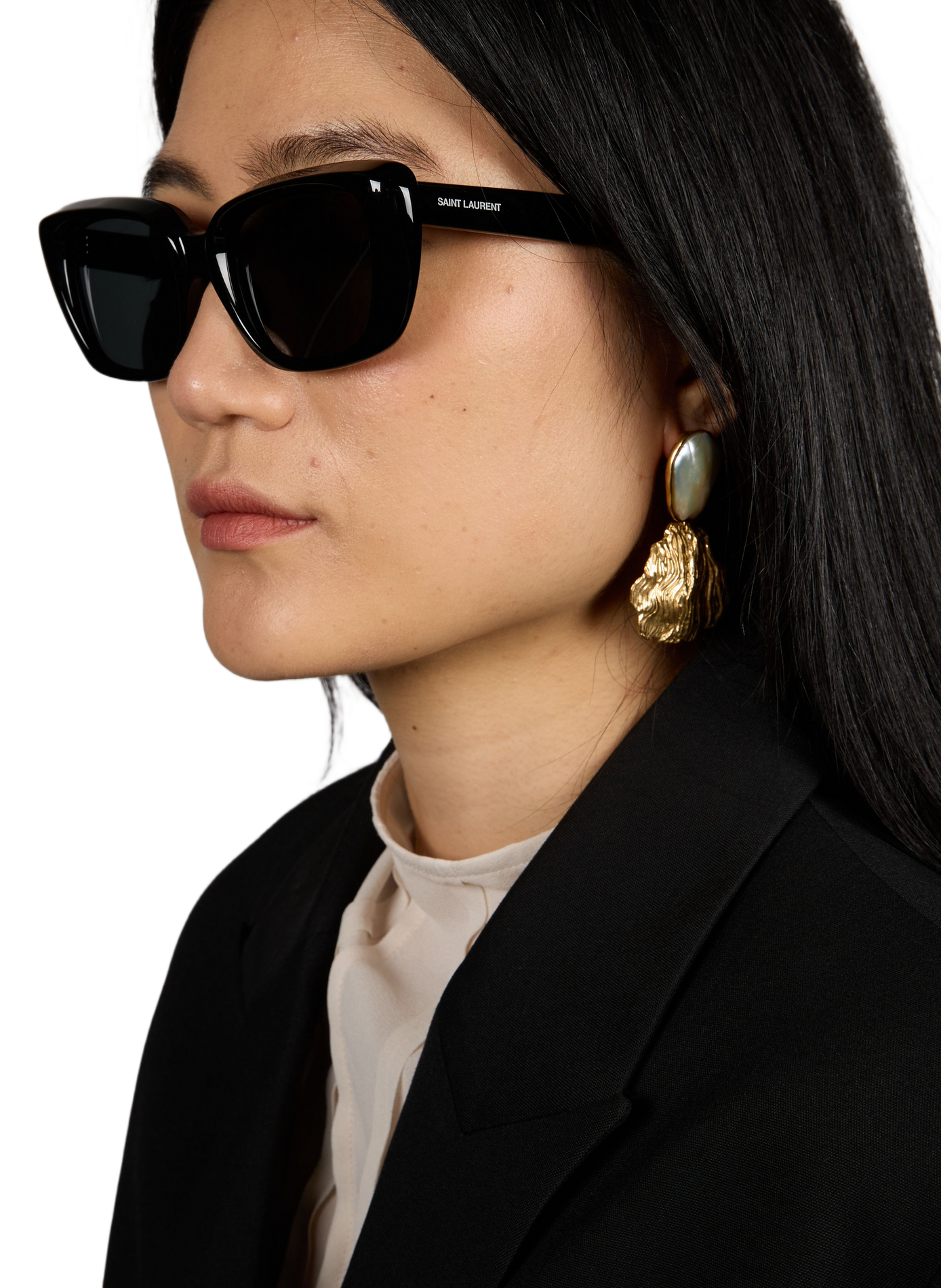Havana sunglasses SAINT LAURENT Black
