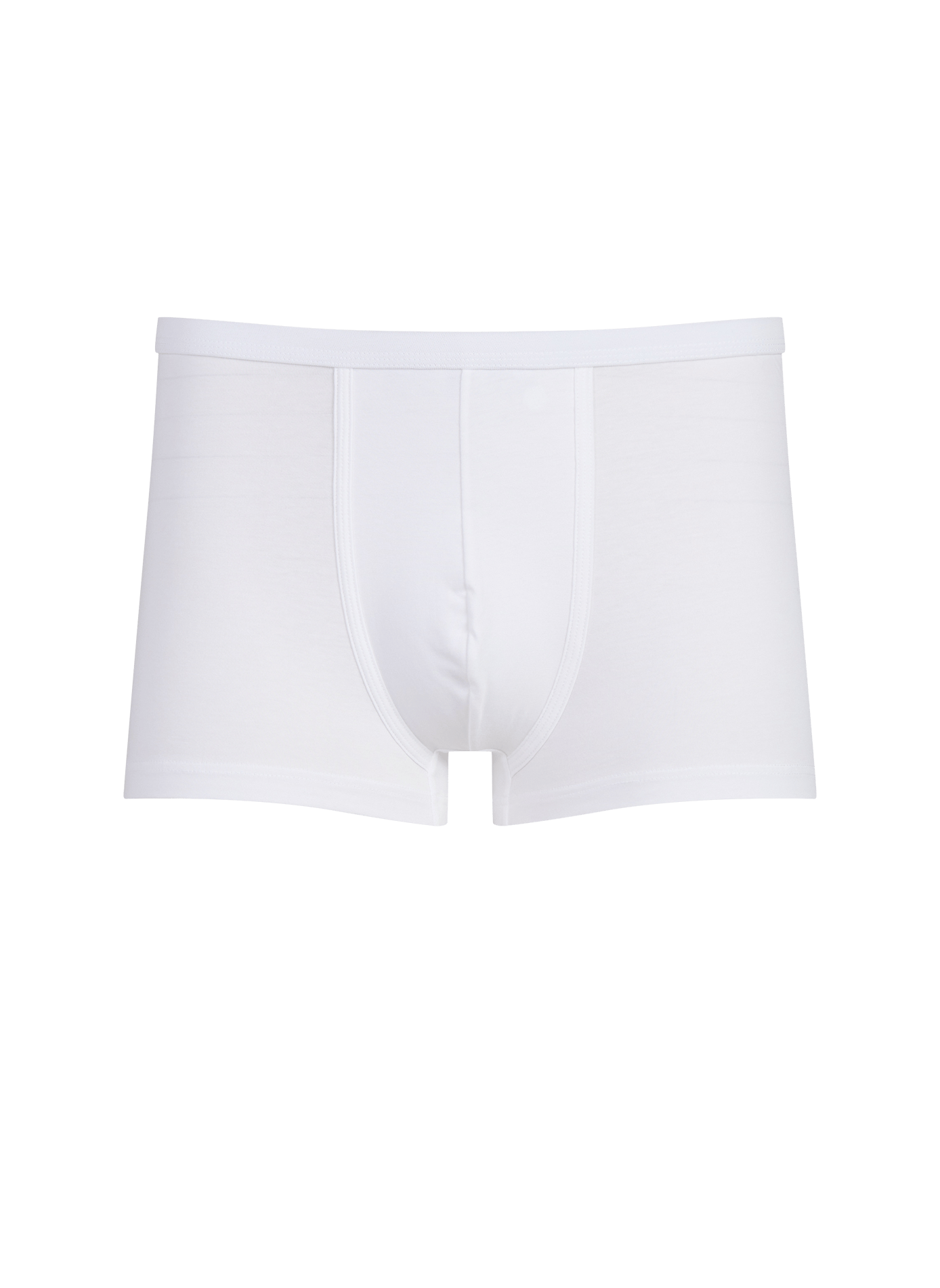 Plain straight-cut boxer shorts AU PRINTEMPS PARIS White