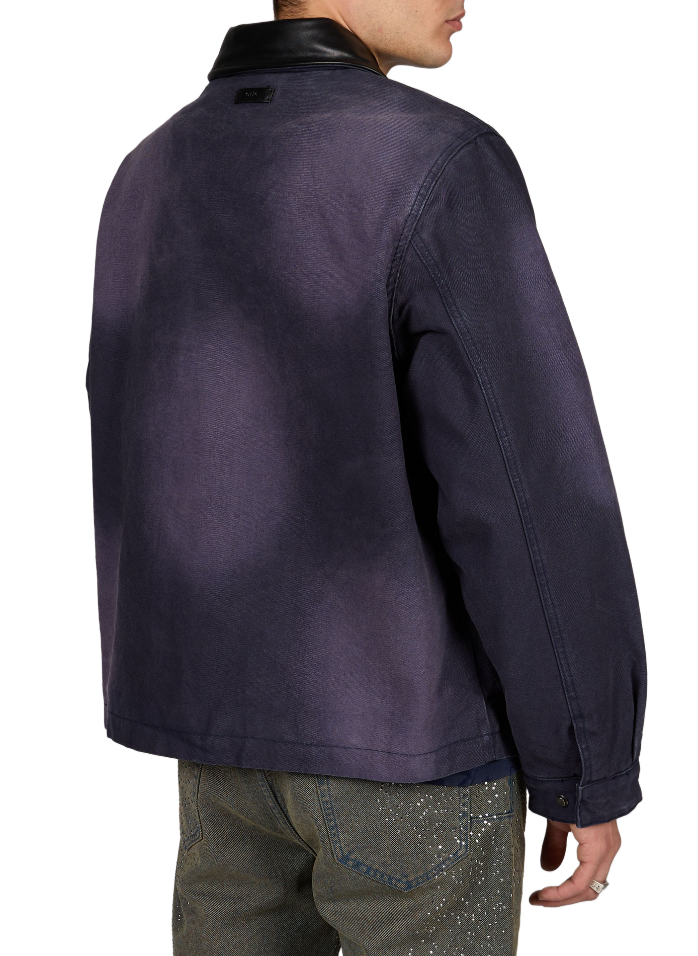 Gerade Baumwolljacke ARTE ANTWERP Blau