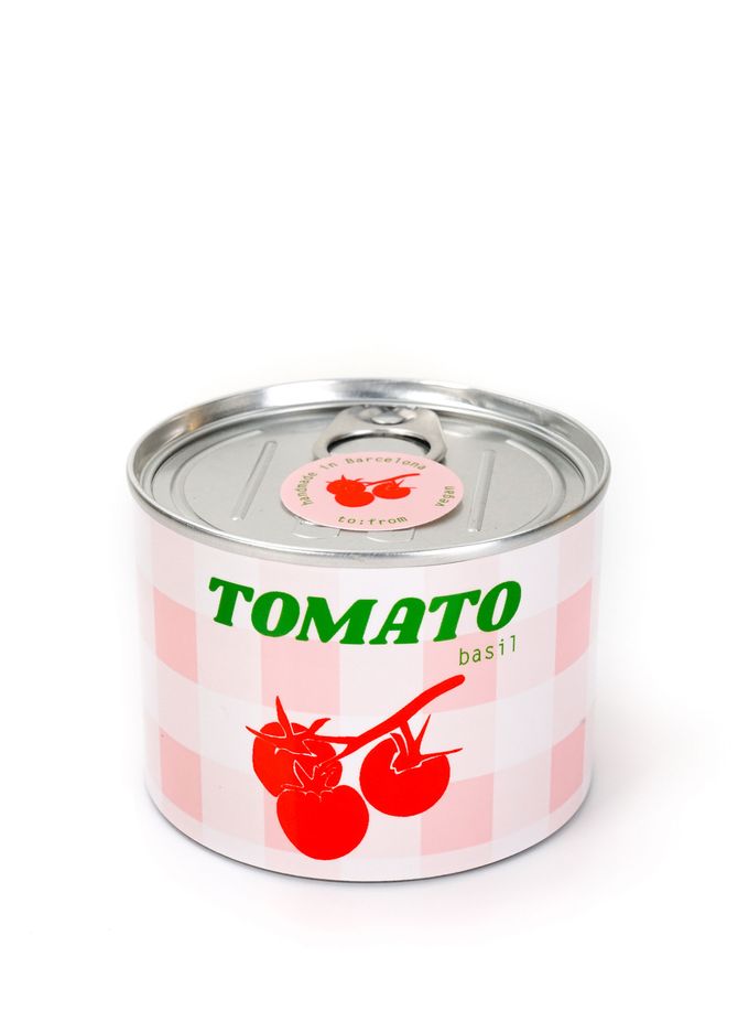 Tomato tin candle TO FROM