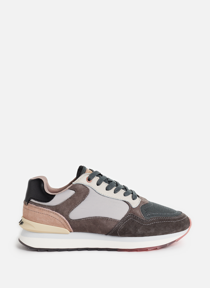 HOFF suede and woven sneakers