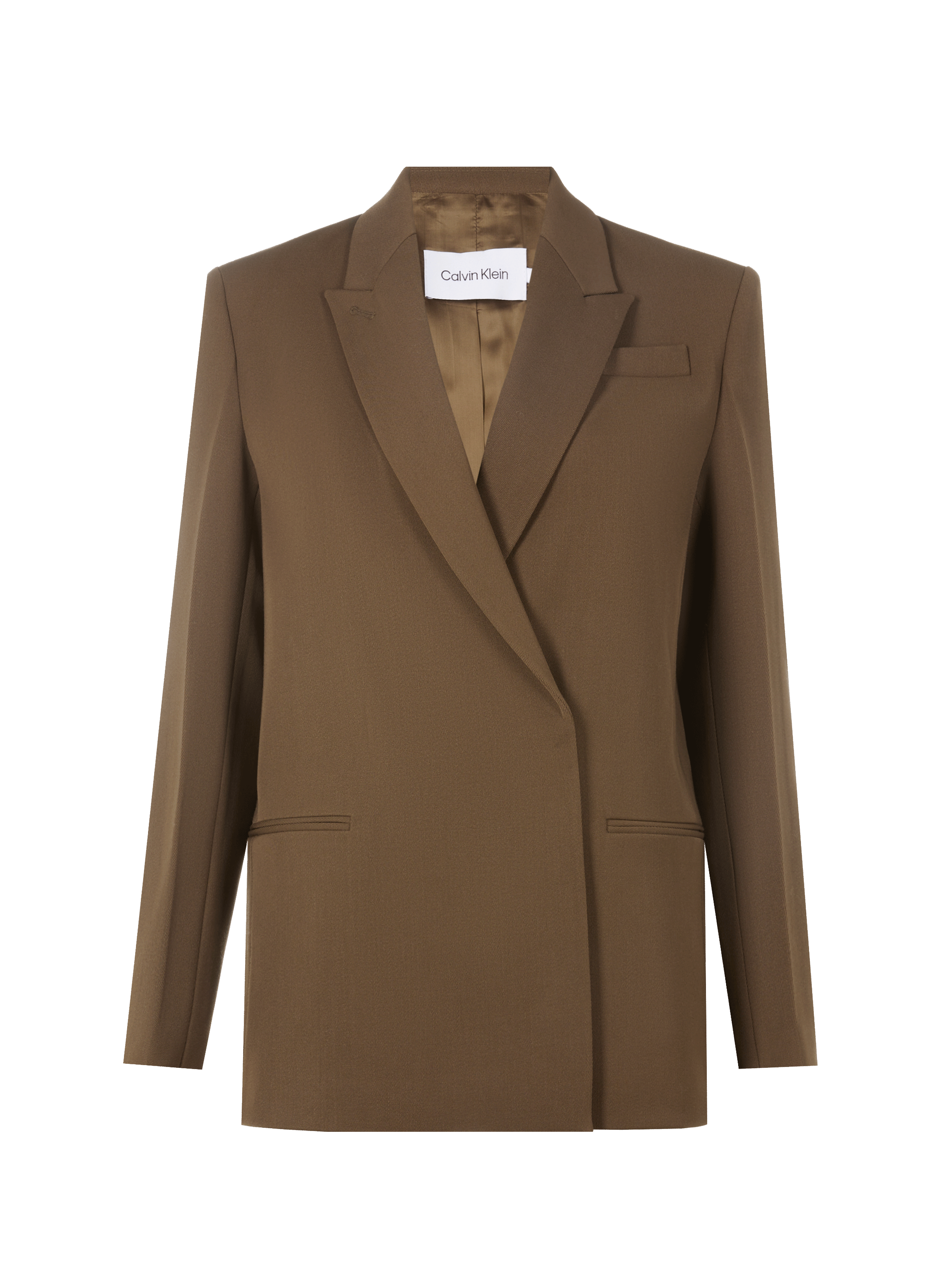 Blazer en laine mélangée