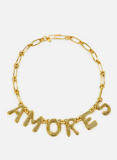 Goldene Amaité-Halskette AURELIE BIDERMANN 