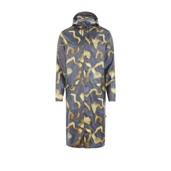 Rains Maxi Parka In Blue