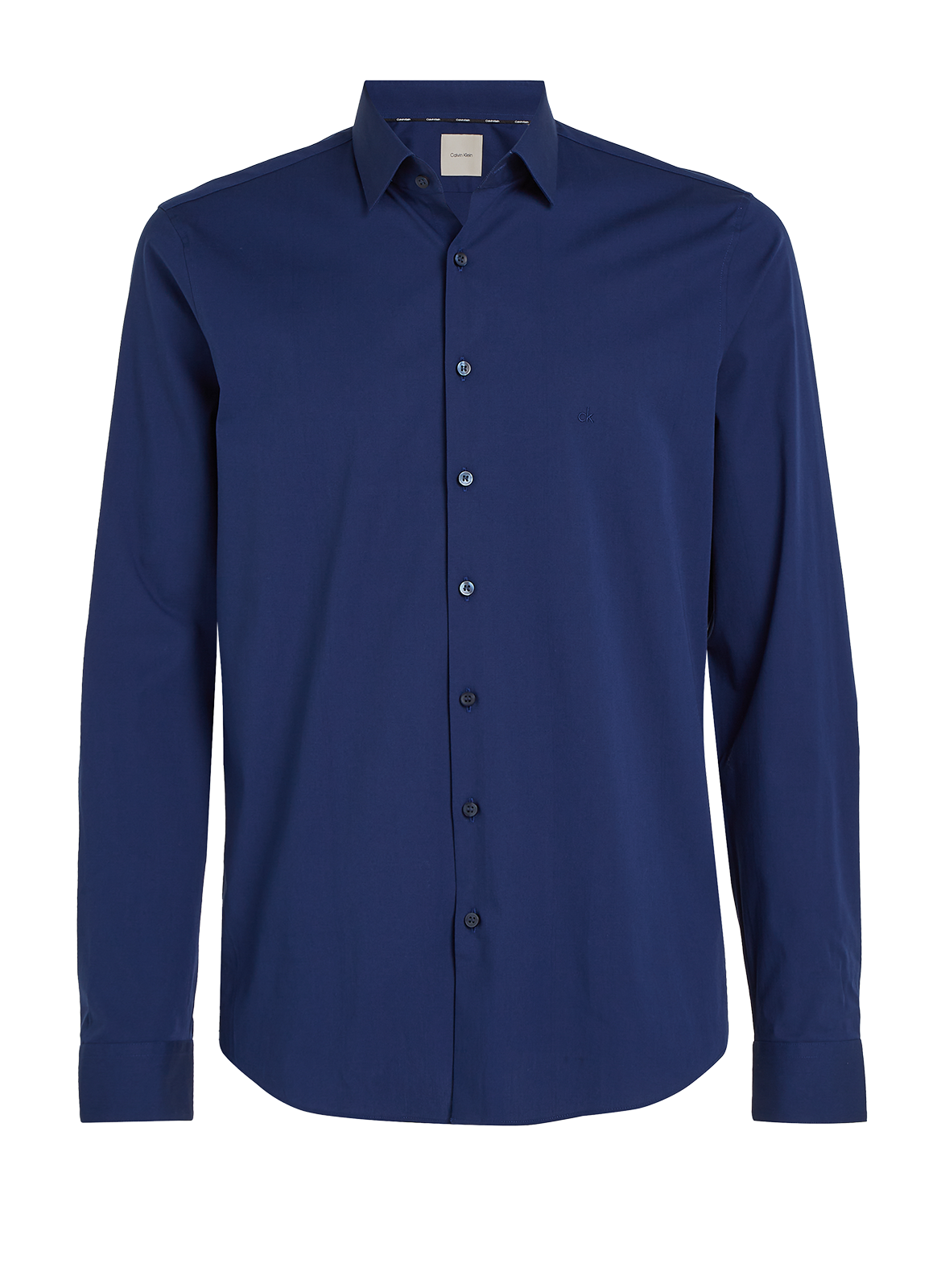 Chemise slim en coton  Medieval blue