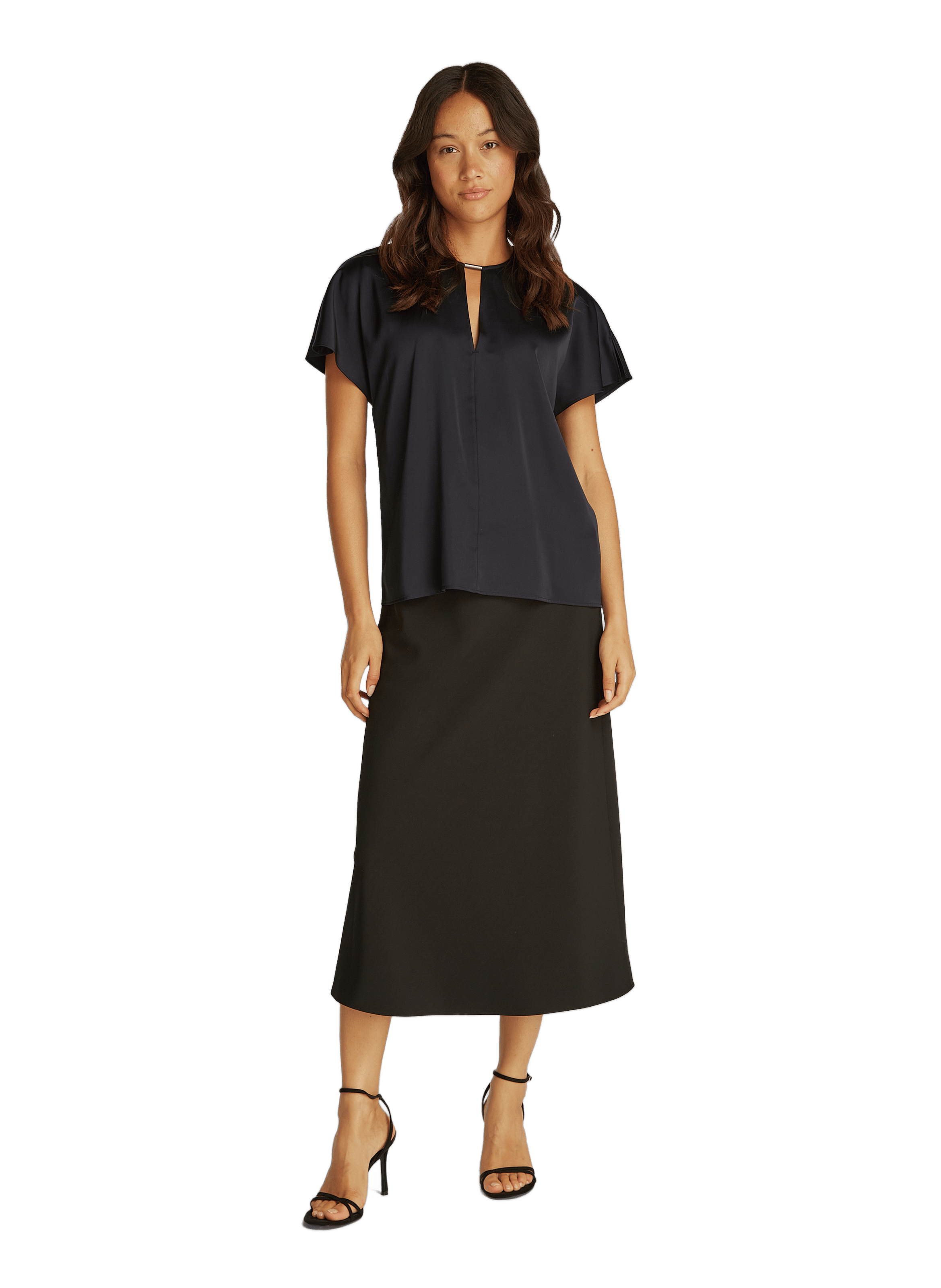 Top manches courtes  CALVIN KLEIN Noir