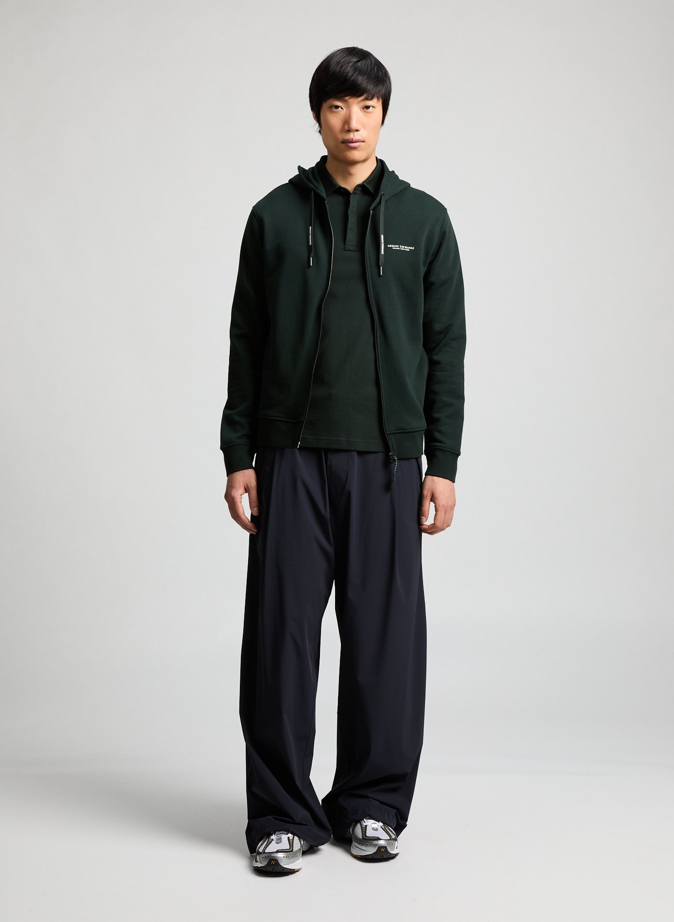 Sweatshirt en coton  ARMANI EXCHANGE Vert