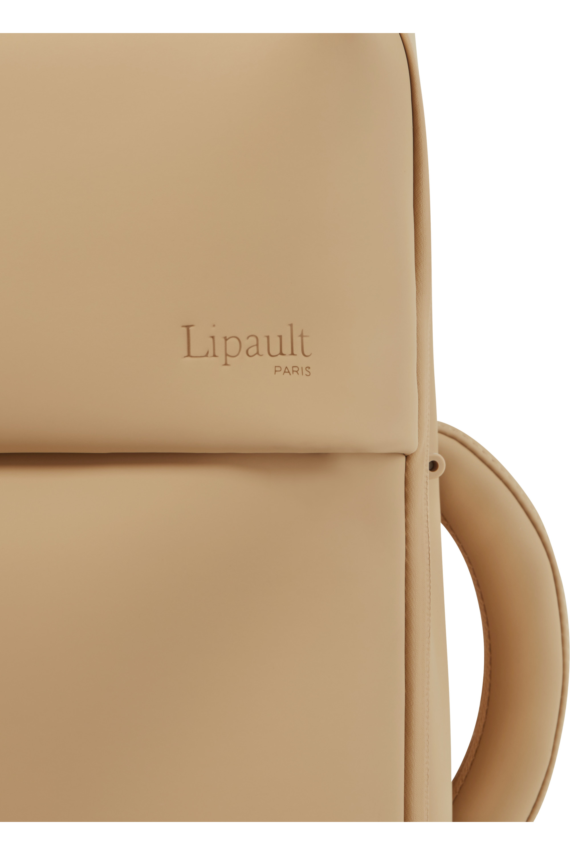 Lost in berlin valise 4 roues taille s LIPAULT PARIS Beige