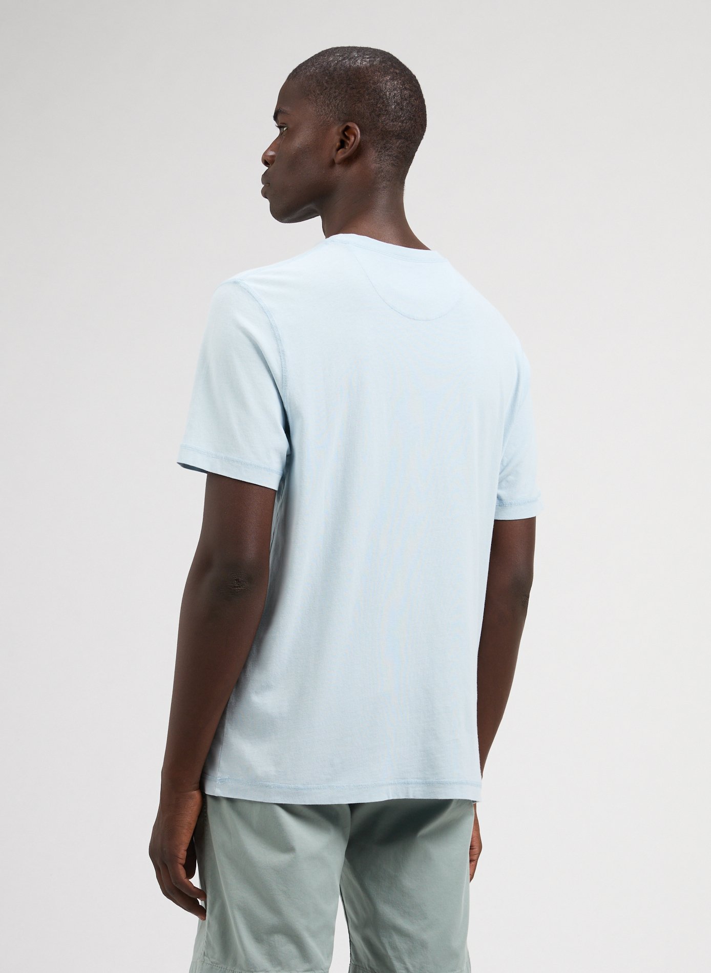 Classic Cotton T-Shirt EDEN PARK Blue