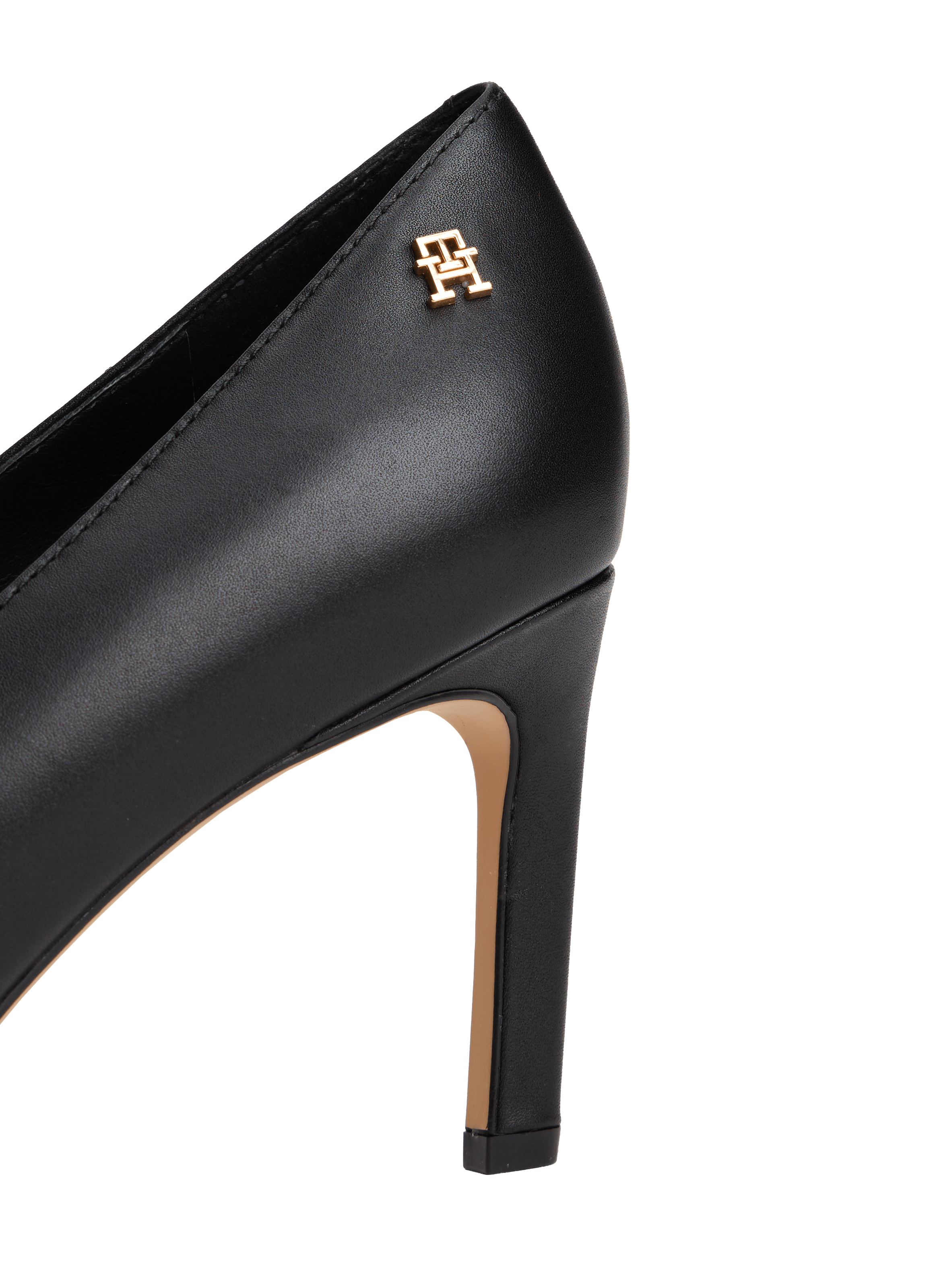 Escarpins en cuir TOMMY HILFIGER Noir