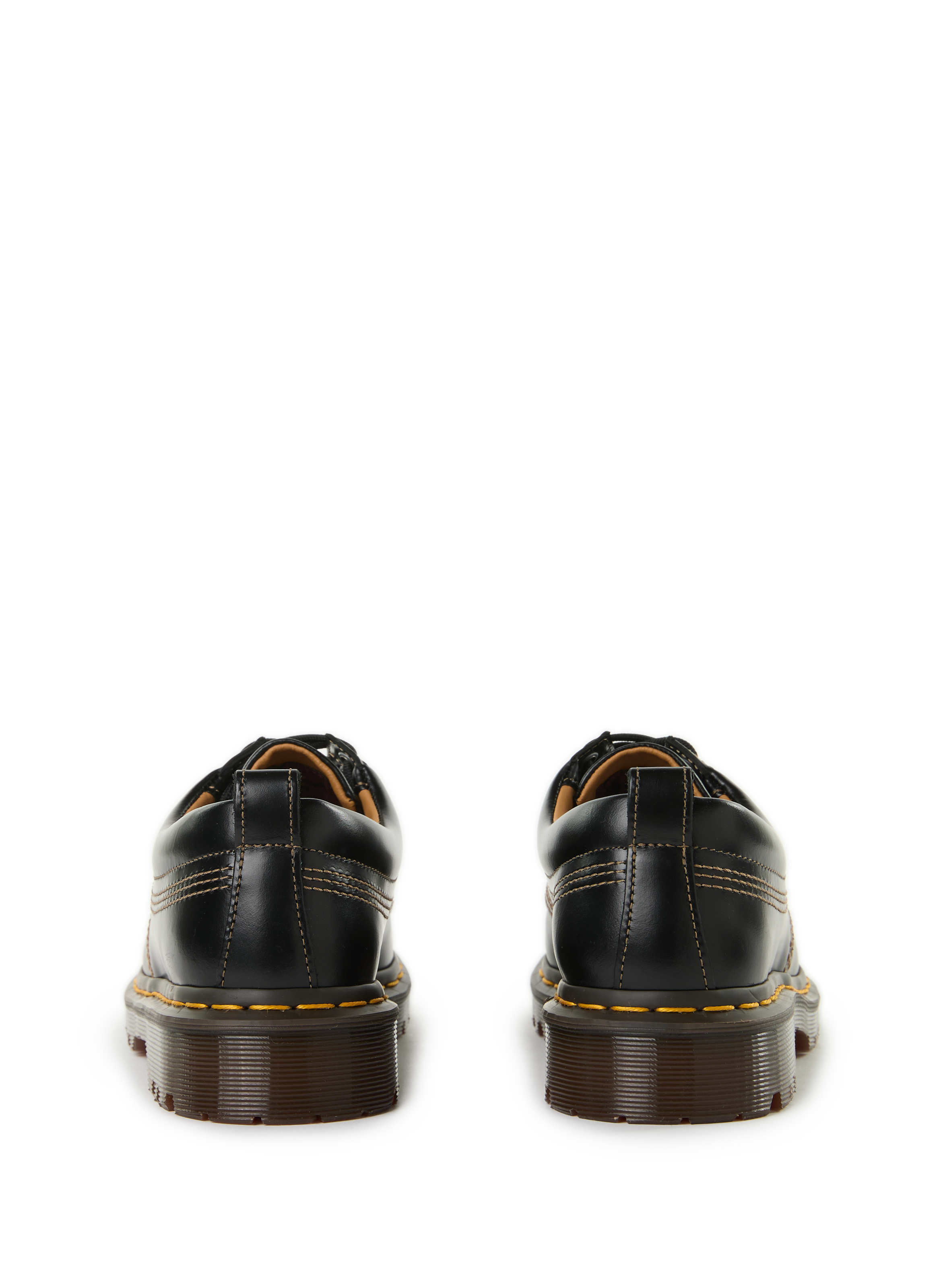 Derbies unies en cuir DR. MARTENS Noir