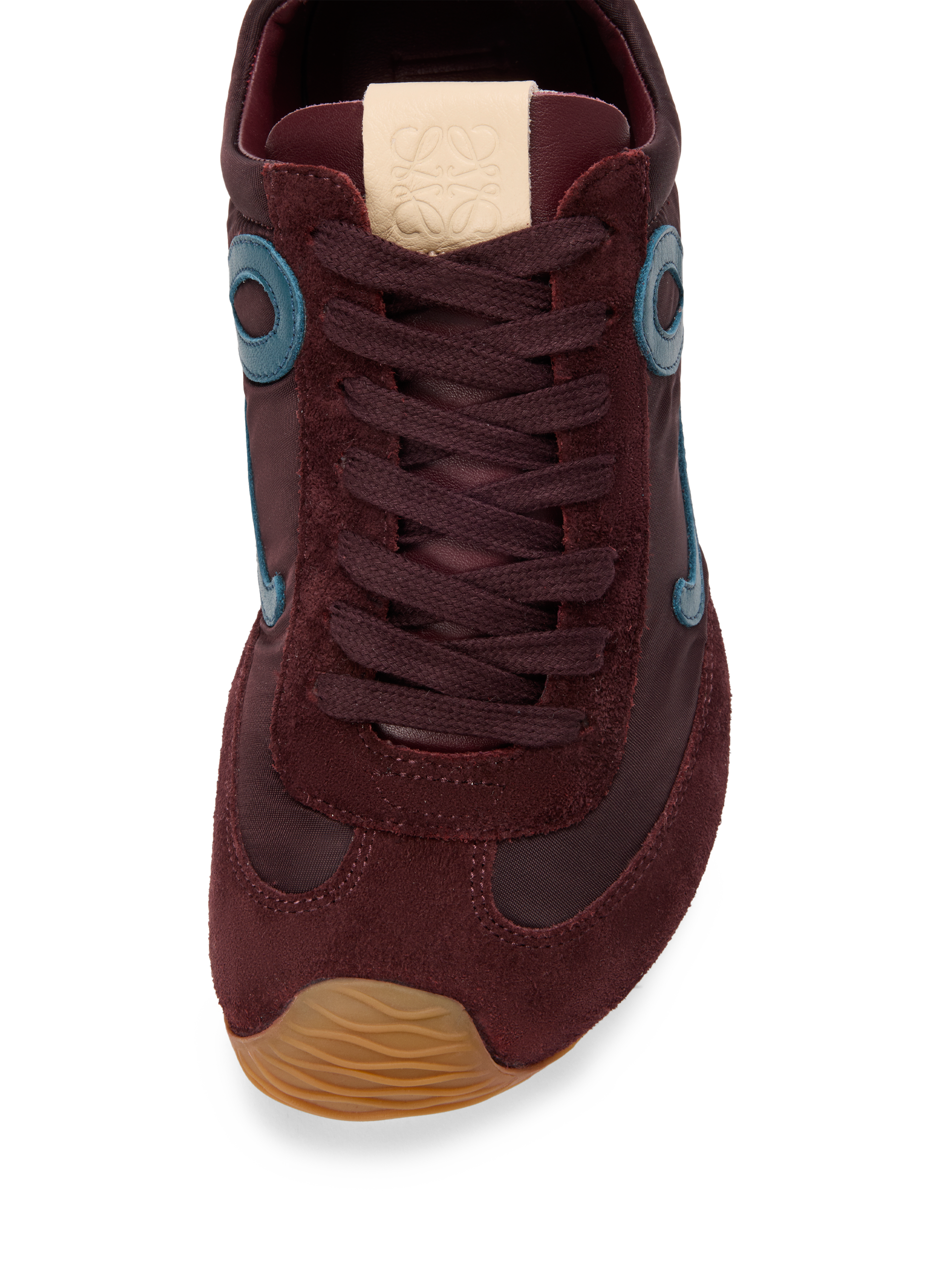 Baskets basses Ballet Runner 2.0 en cuir mélangé Rouge