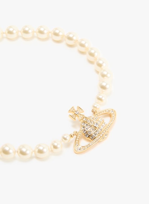 Collier One Row Pearl | Doré by VIVIENNE WESTWOOD Collier One Row Pearl Doré