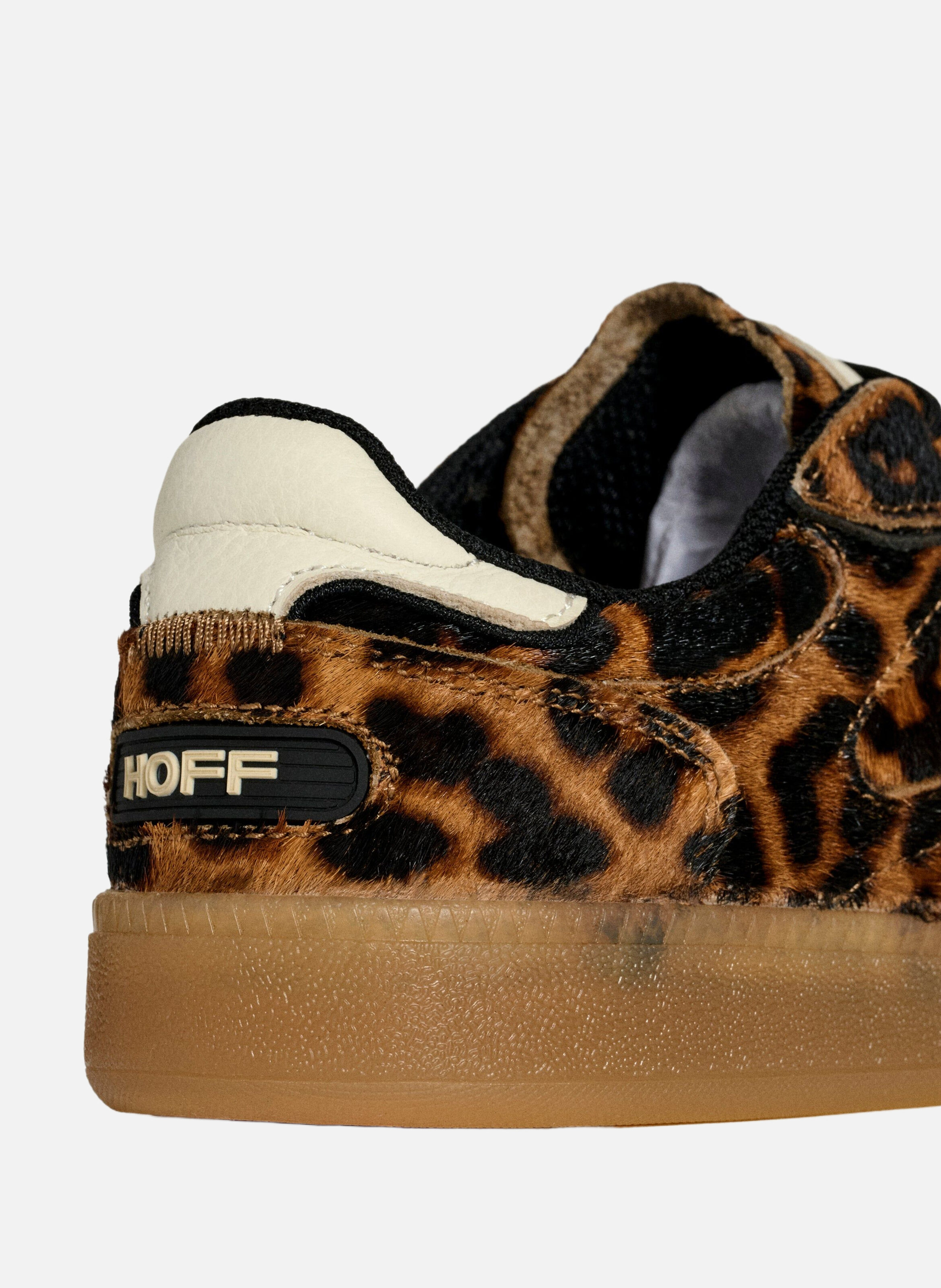 Baskets park leopard woman HOFF Marron