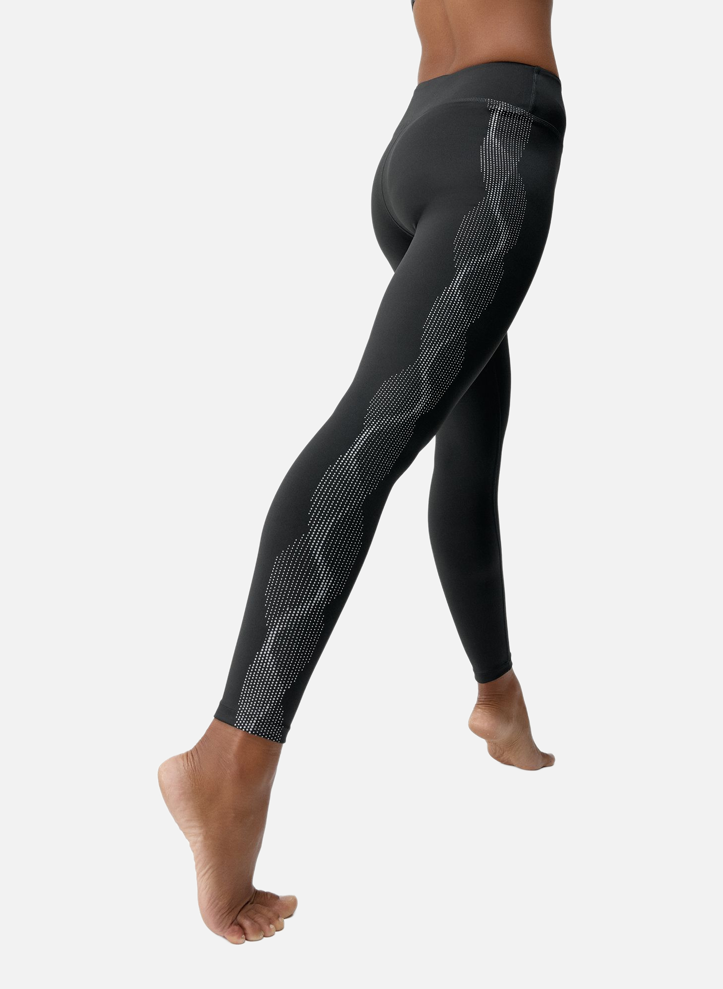 Legging de sport long performance kishi BORN LIVING YOGA Noir