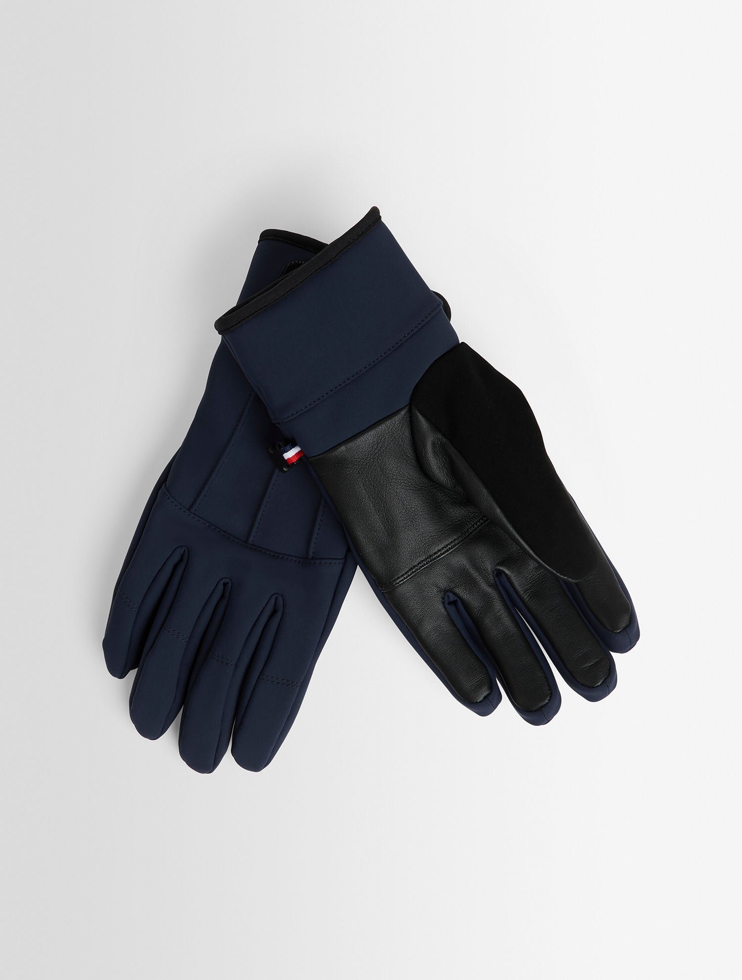 Gants de ski glacier m glove cuir de chevre FUSALP Bleu