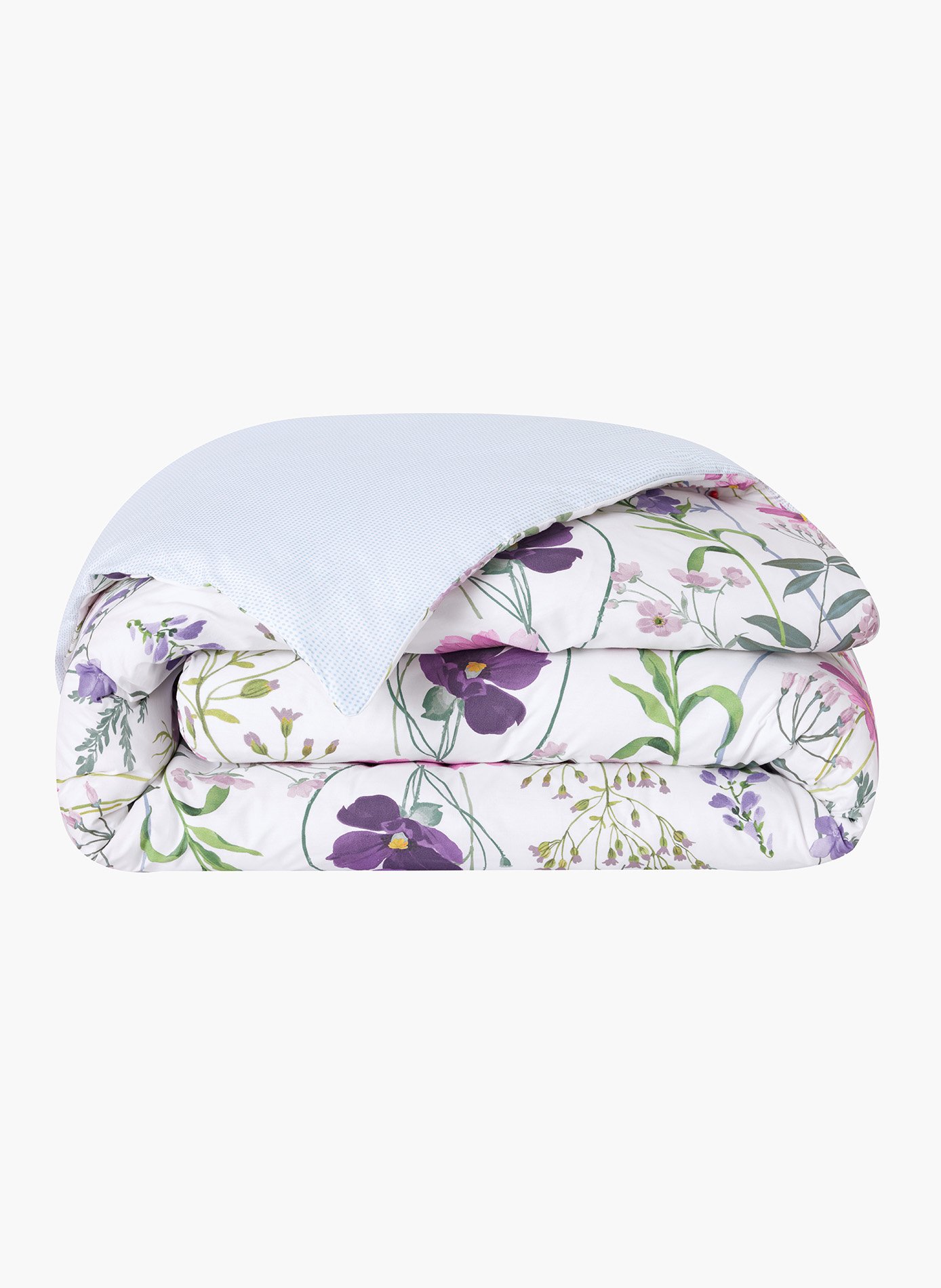 Housse de couette éphémère ANNE DE SOLENE Violet