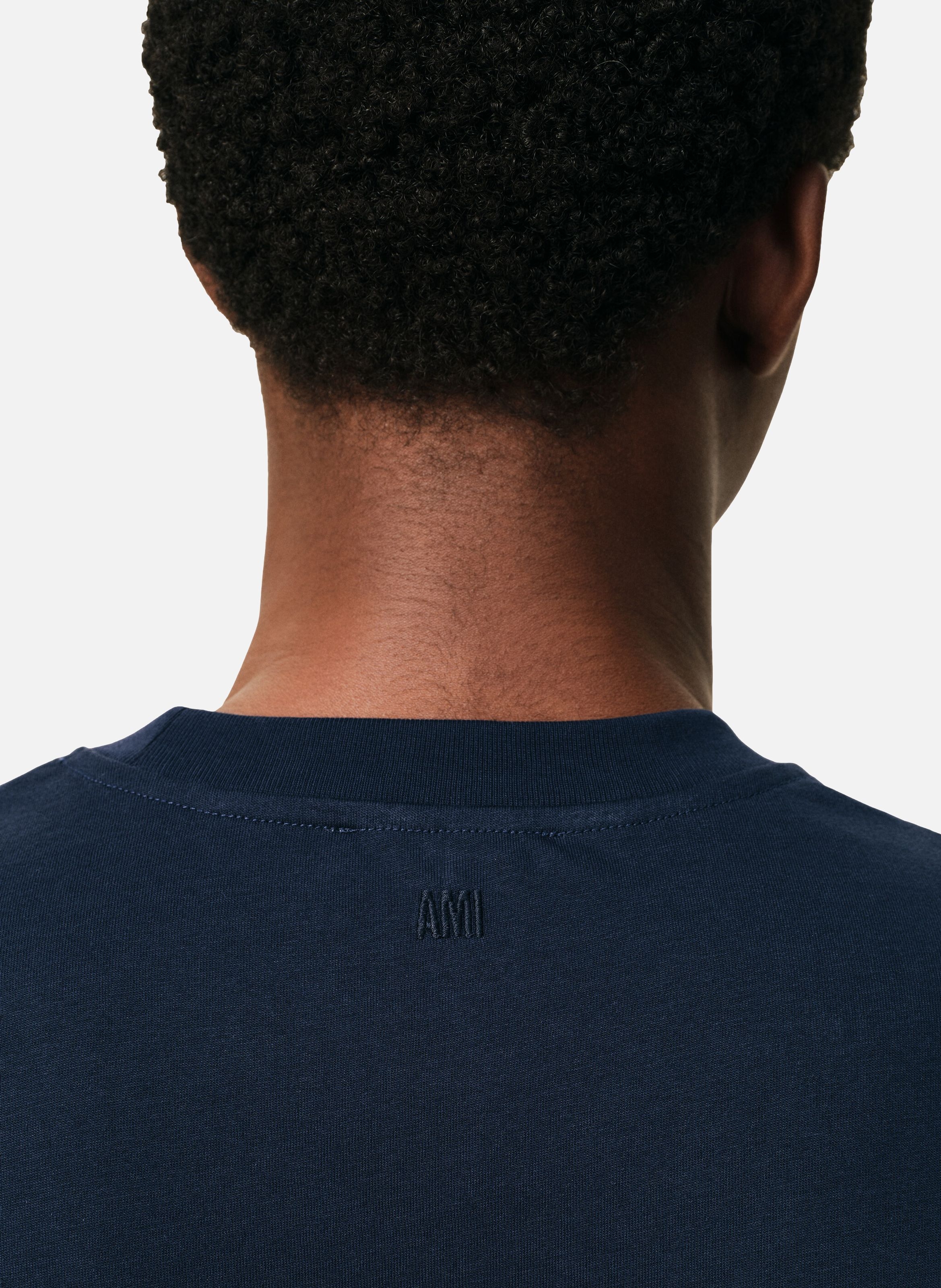 T-shirt Ami de Coeur Rouge unisexe AMI PARIS Bleu