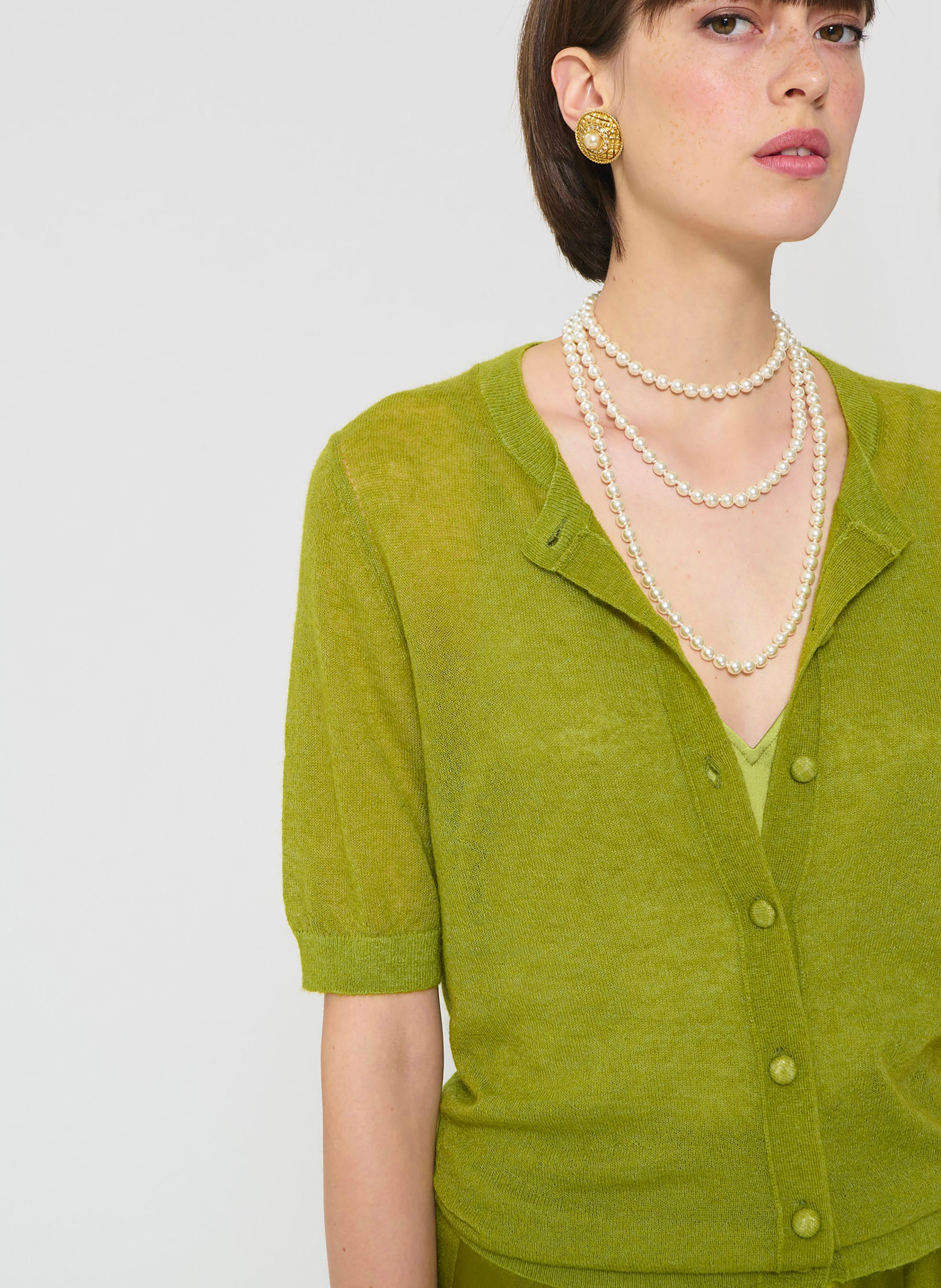 Gilet gillie TARA JARMON Vert