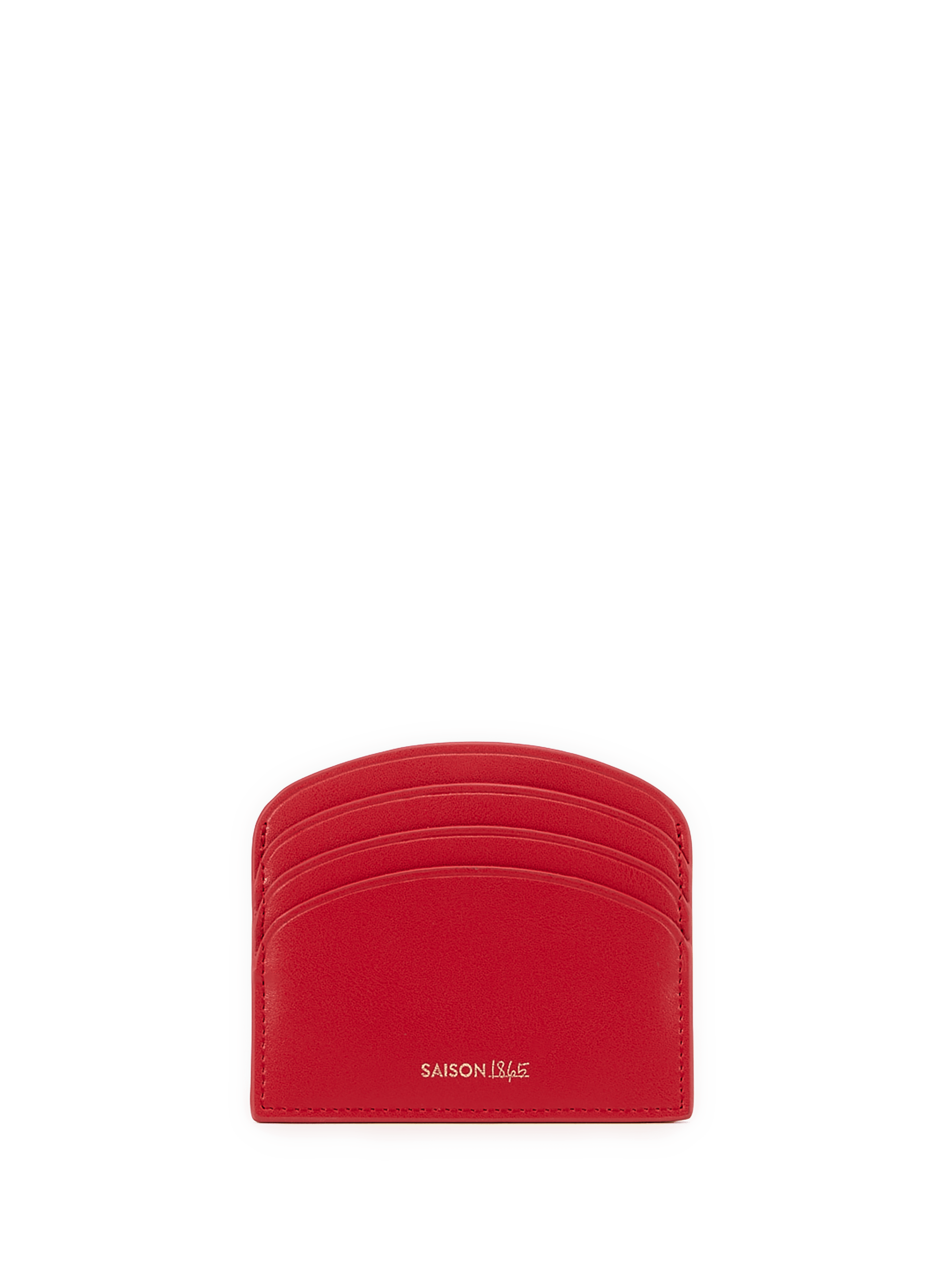 Porte-cartes en cuir SAISON 1865 Rouge