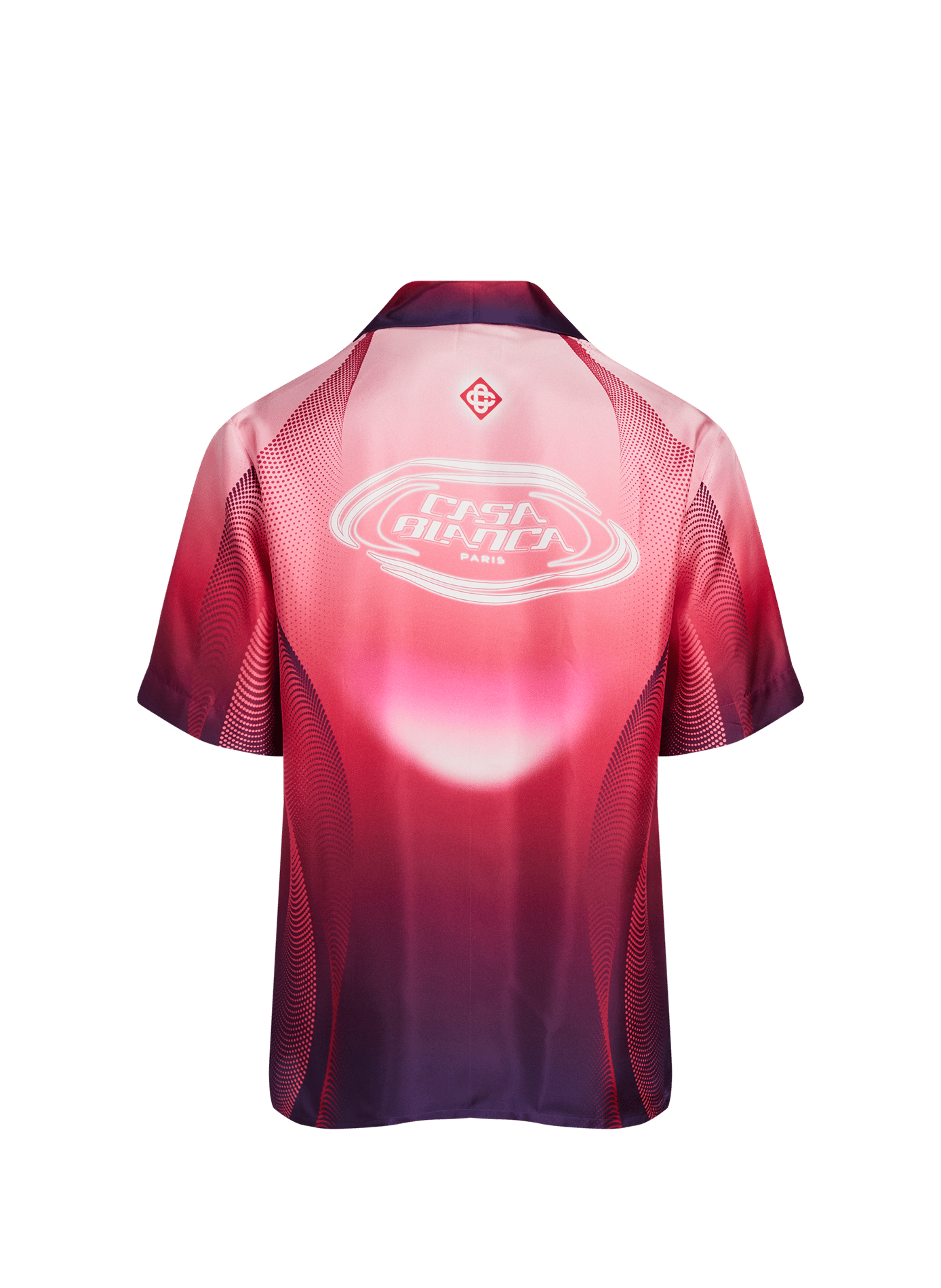 Chemise col cubain en soie CASABLANCA PARIS Multicolore