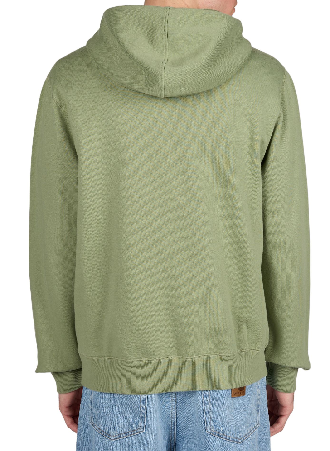 Hoodie crozatier avec patch coeur en coton MAISON LABICHE Vert