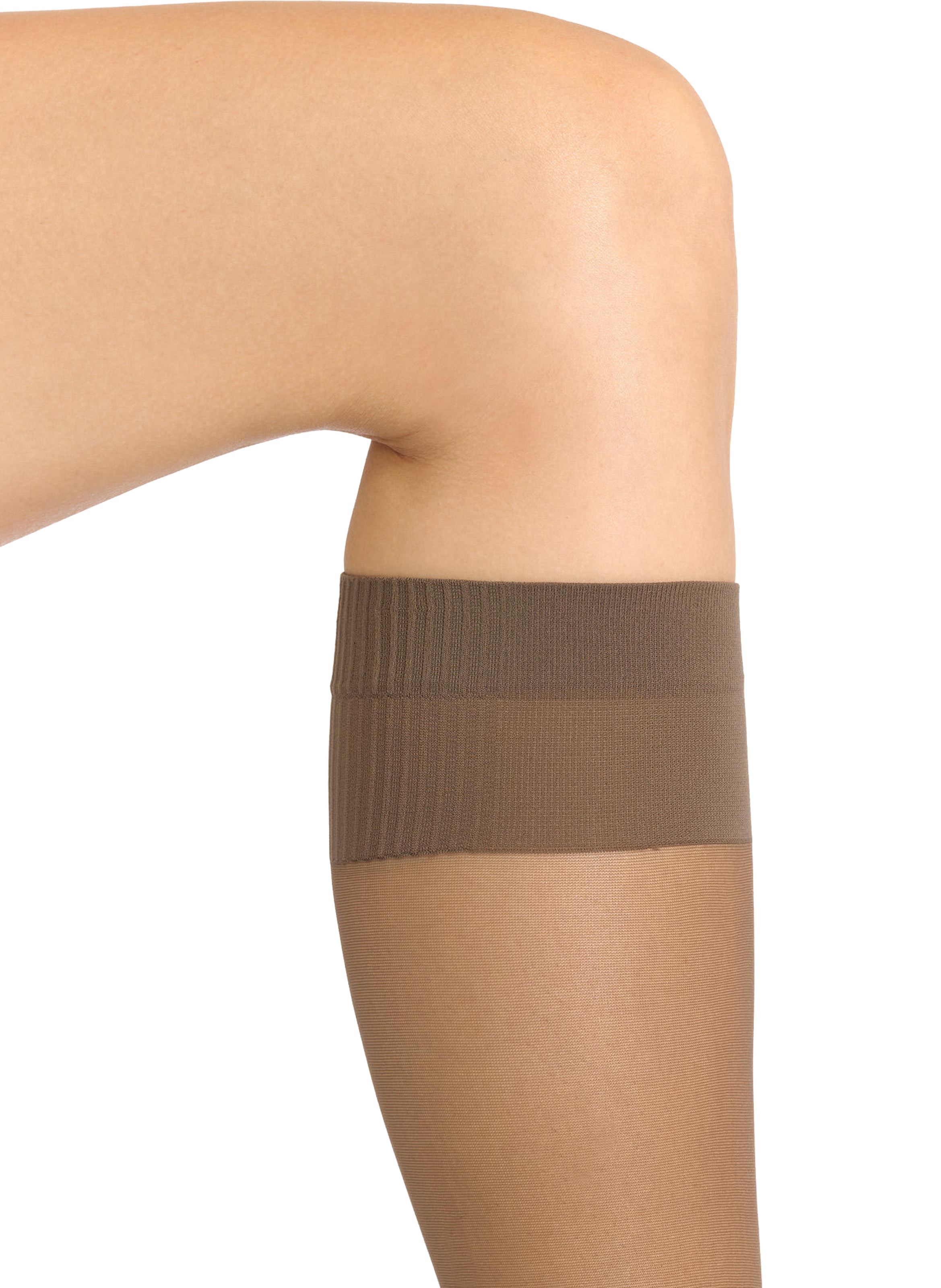 Sheer Matité 20 knee-highs DORÉ DORÉ Brown