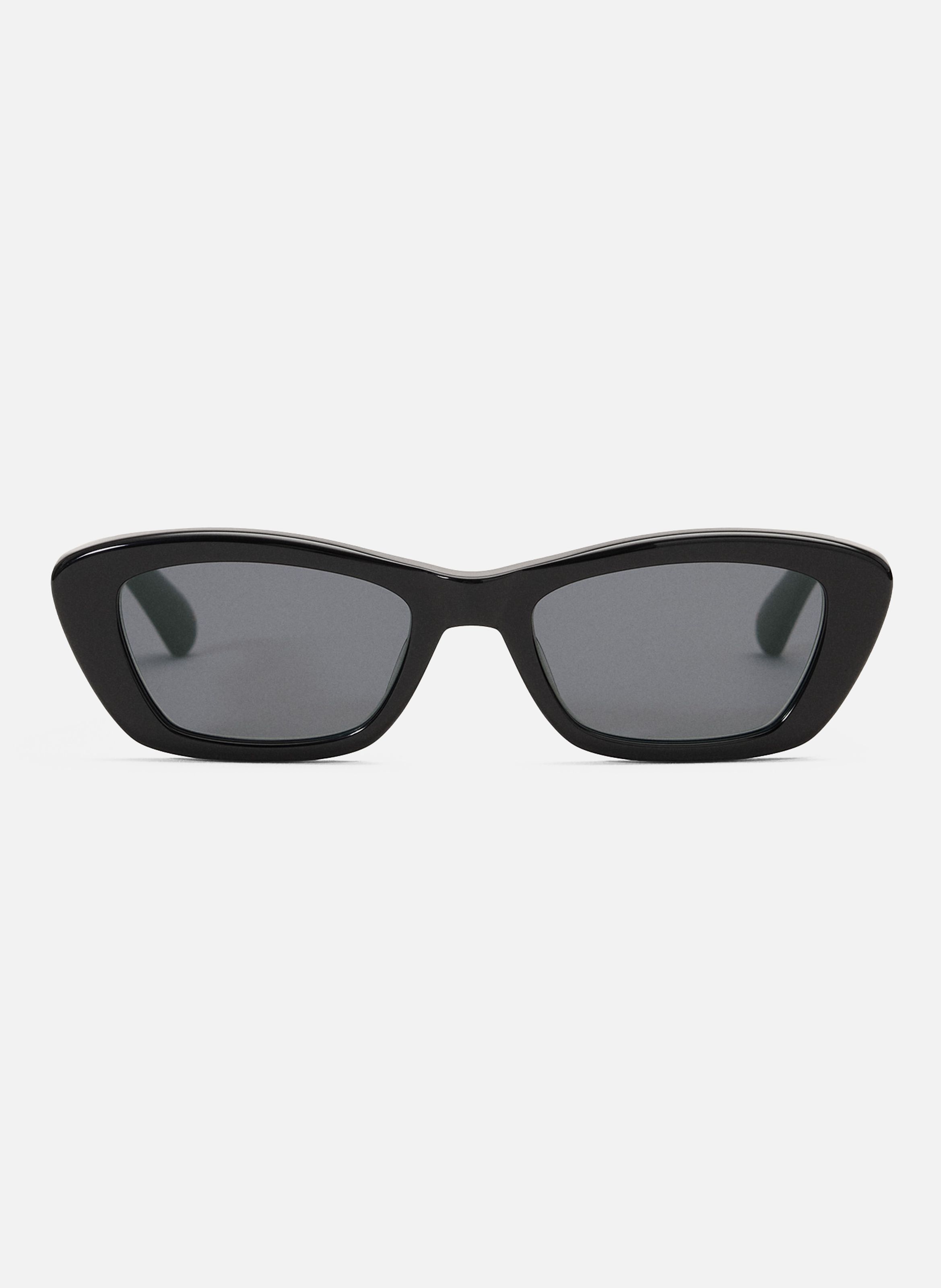 Lunettes de soleil 75020 en acétate unisexes AMI PARIS Noir
