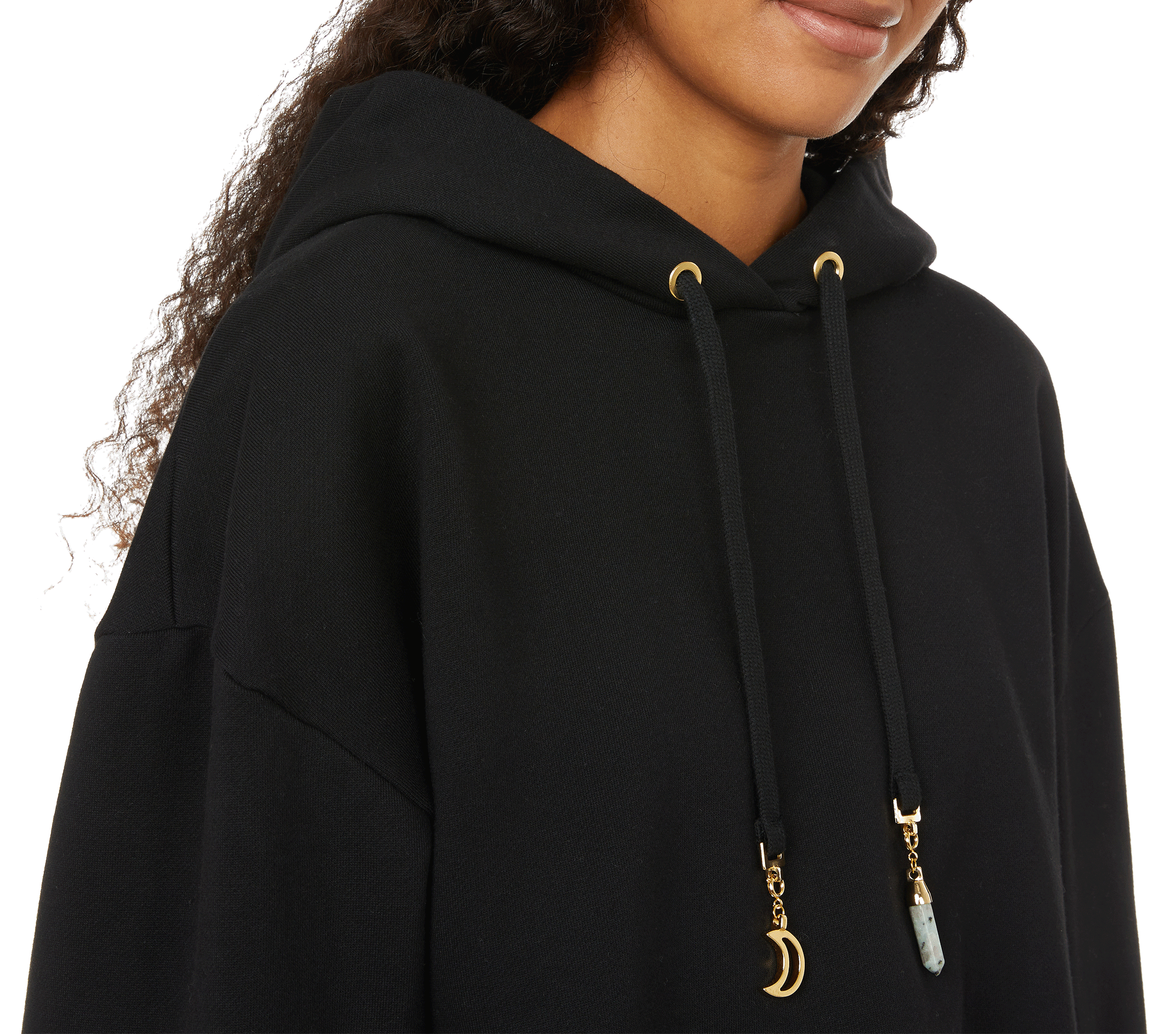 Bonnet en laine mélangée THE SOCIAL SUNDAY Noir