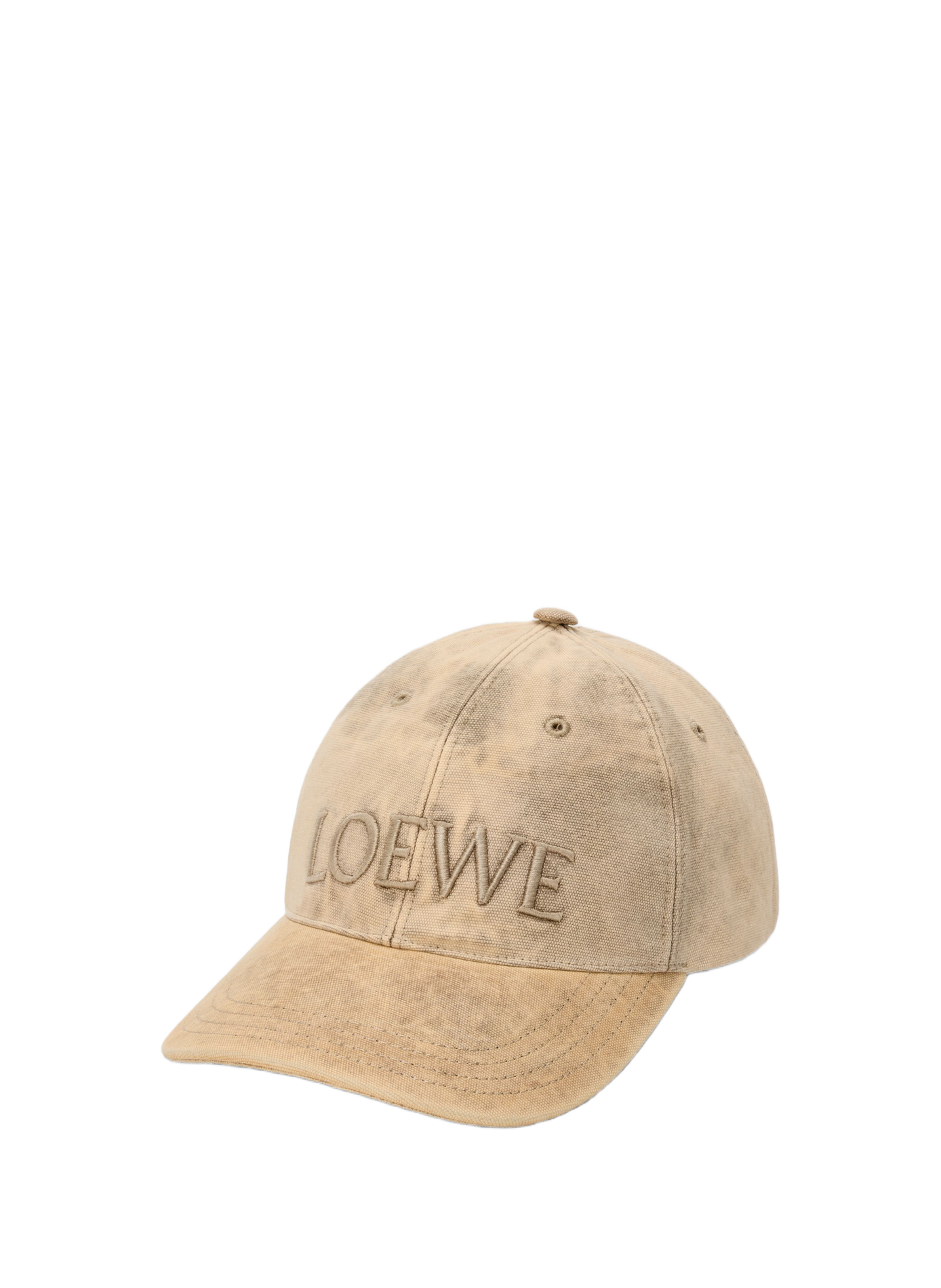 Casquette brodée LOEWE en denim  LOEWE Blanc