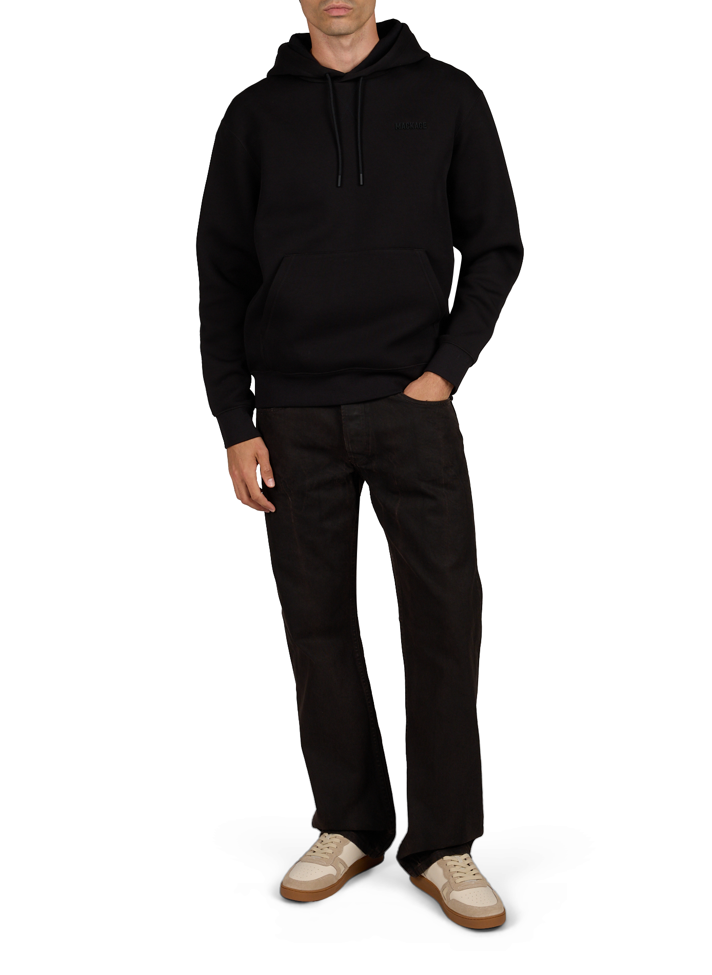 Kapuzenpullover MACKAGE Schwarz