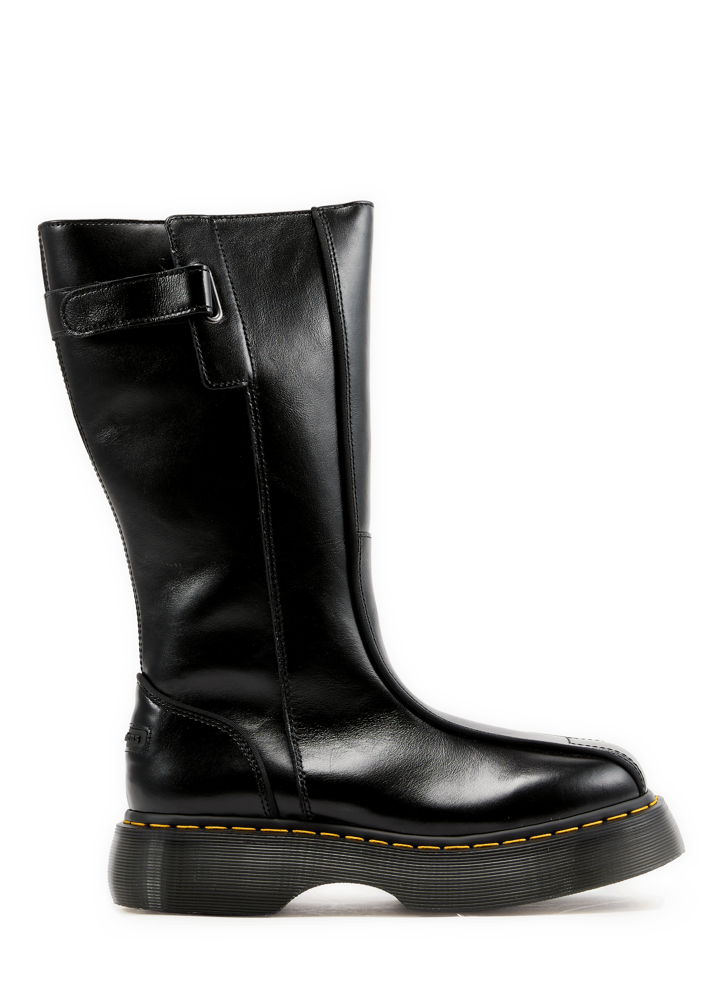 Stiefel Buzz Hi High aus Rindsleder DR. MARTENS Schwarz