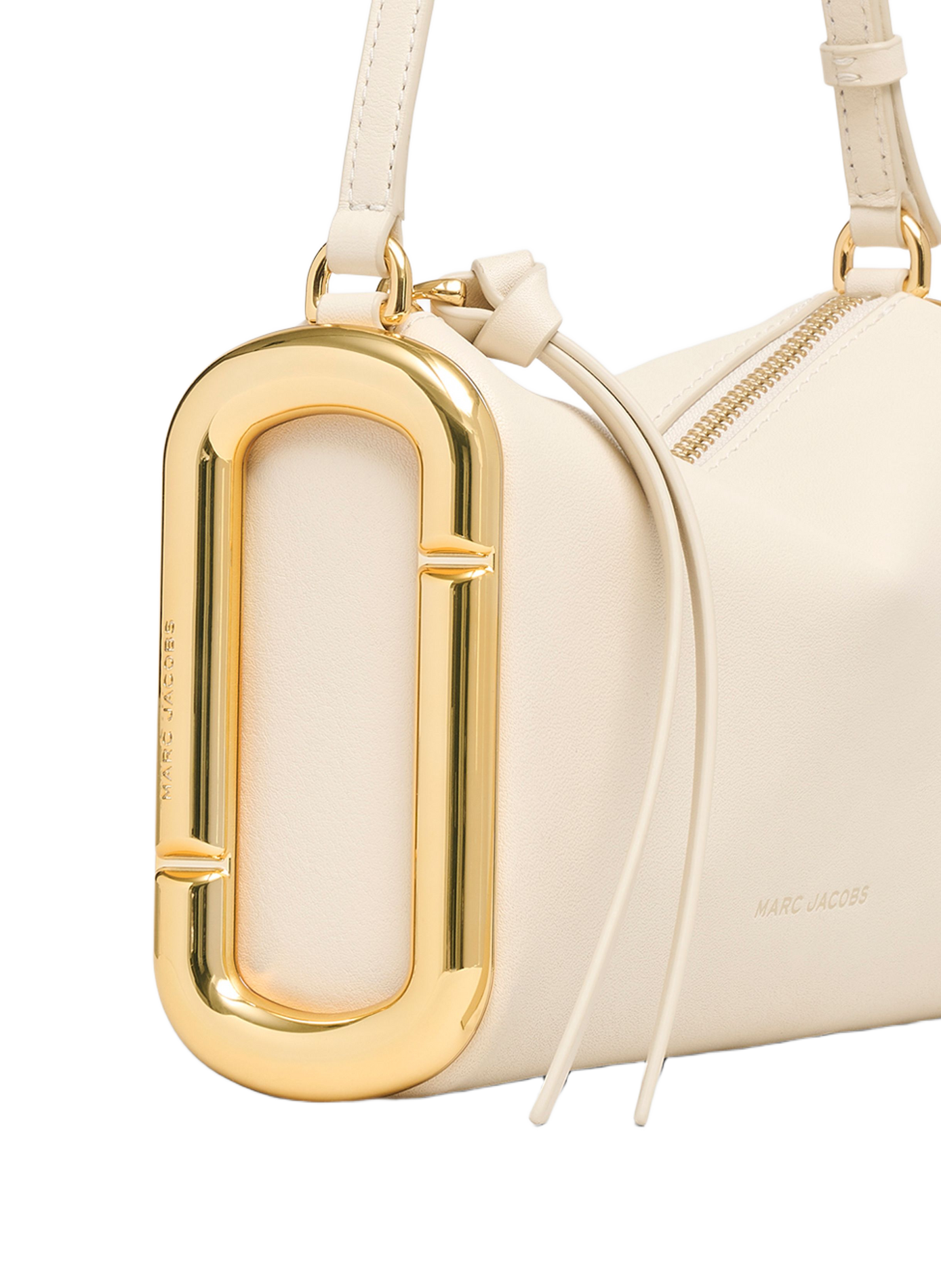 Sac porté épaule the Scene small en cuir MARC JACOBS Blanc