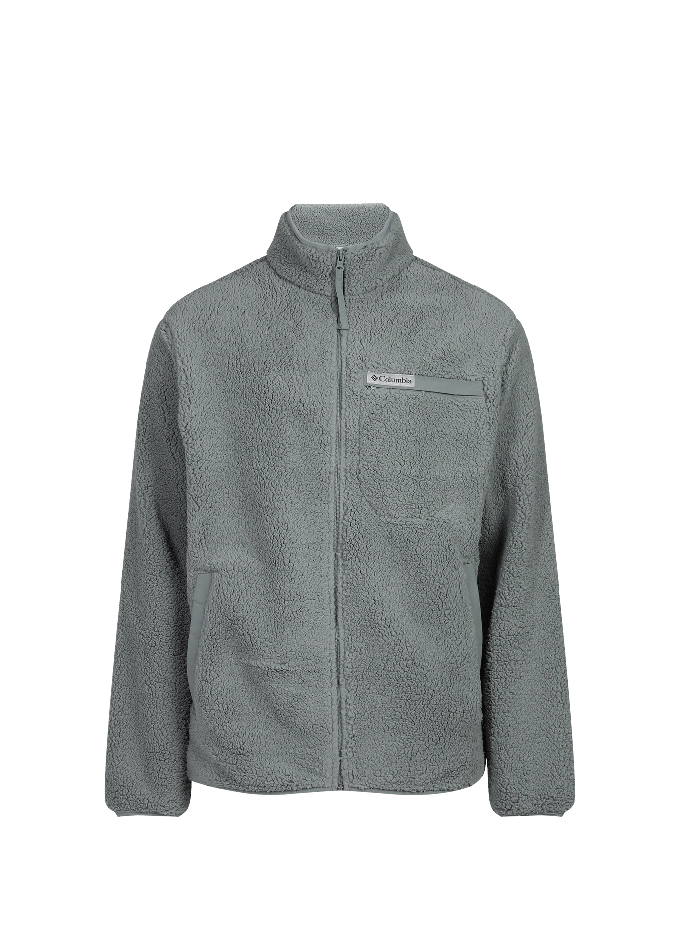 Oversized high-neck jacket COLUMBIA Grey