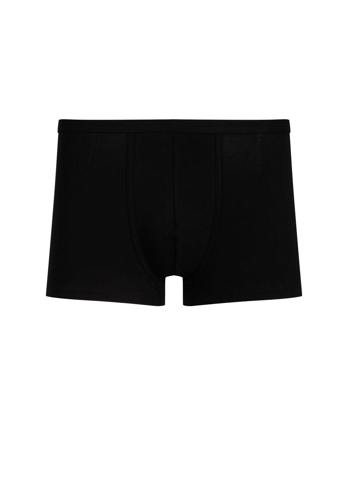 Plain straight-cut boxer shorts AU PRINTEMPS PARIS Black