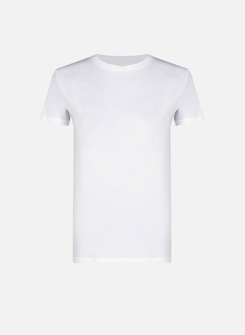 Weißes Baumwoll-T-Shirt SAISON 1865 
