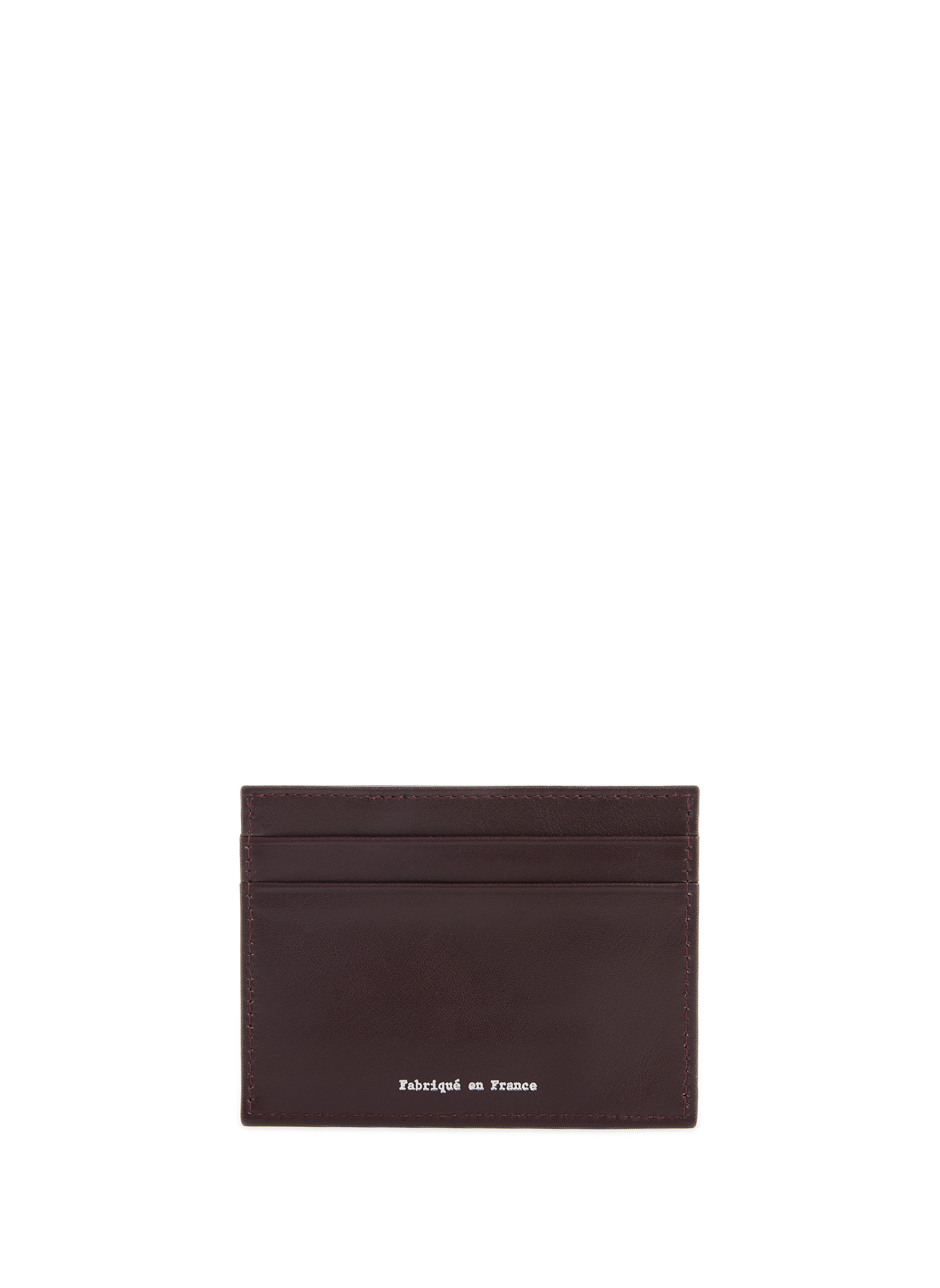 Leather card holder SAISON 1865 Red